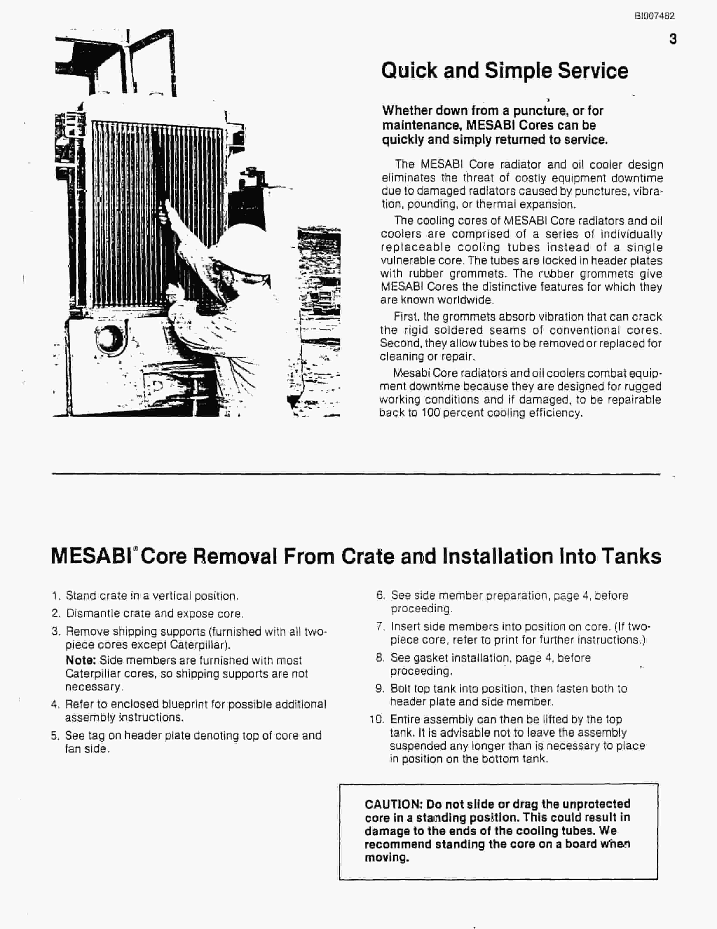 Bucyrus SK-40HP Parts Catalog BI007482-2