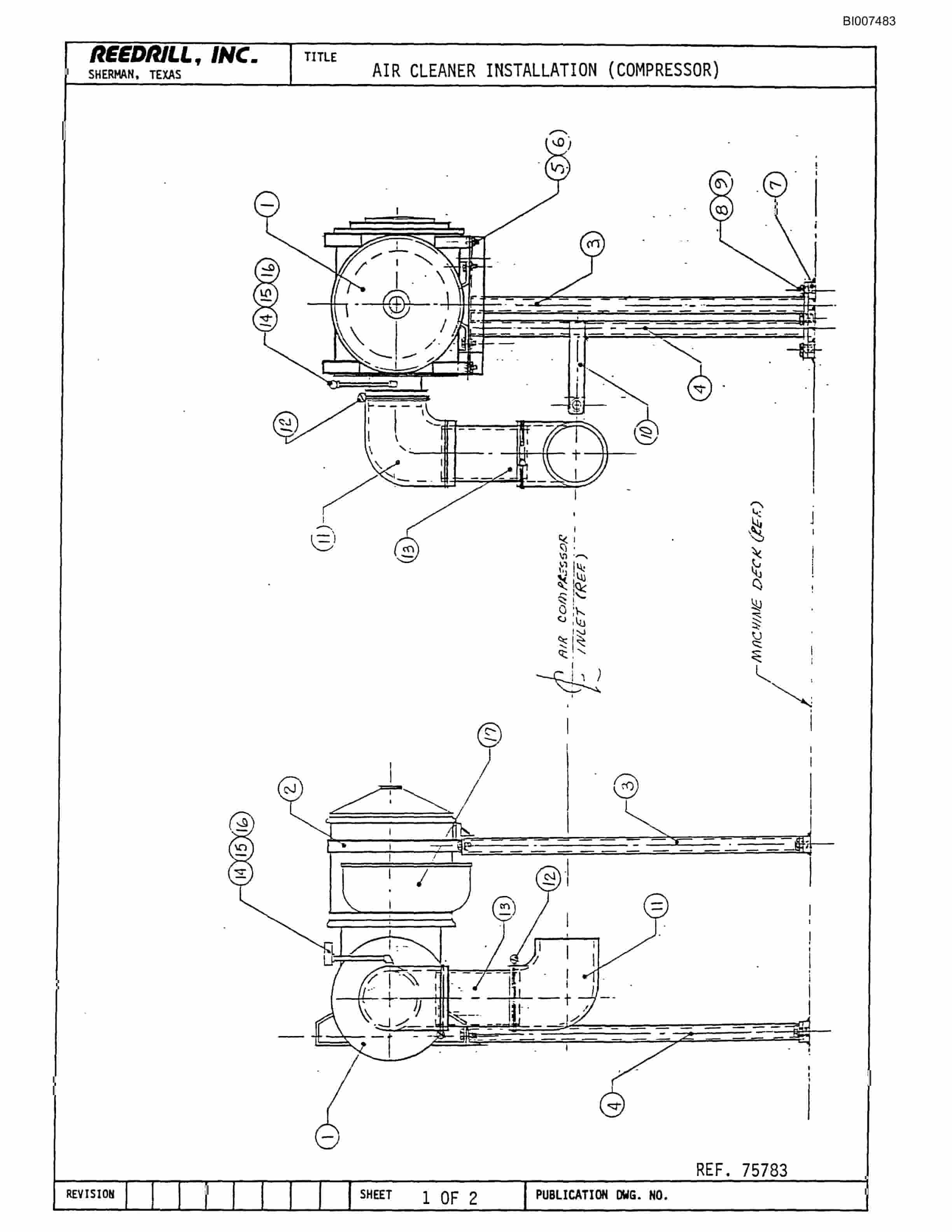 Bucyrus SK-40HP Parts Catalog BI007483-2