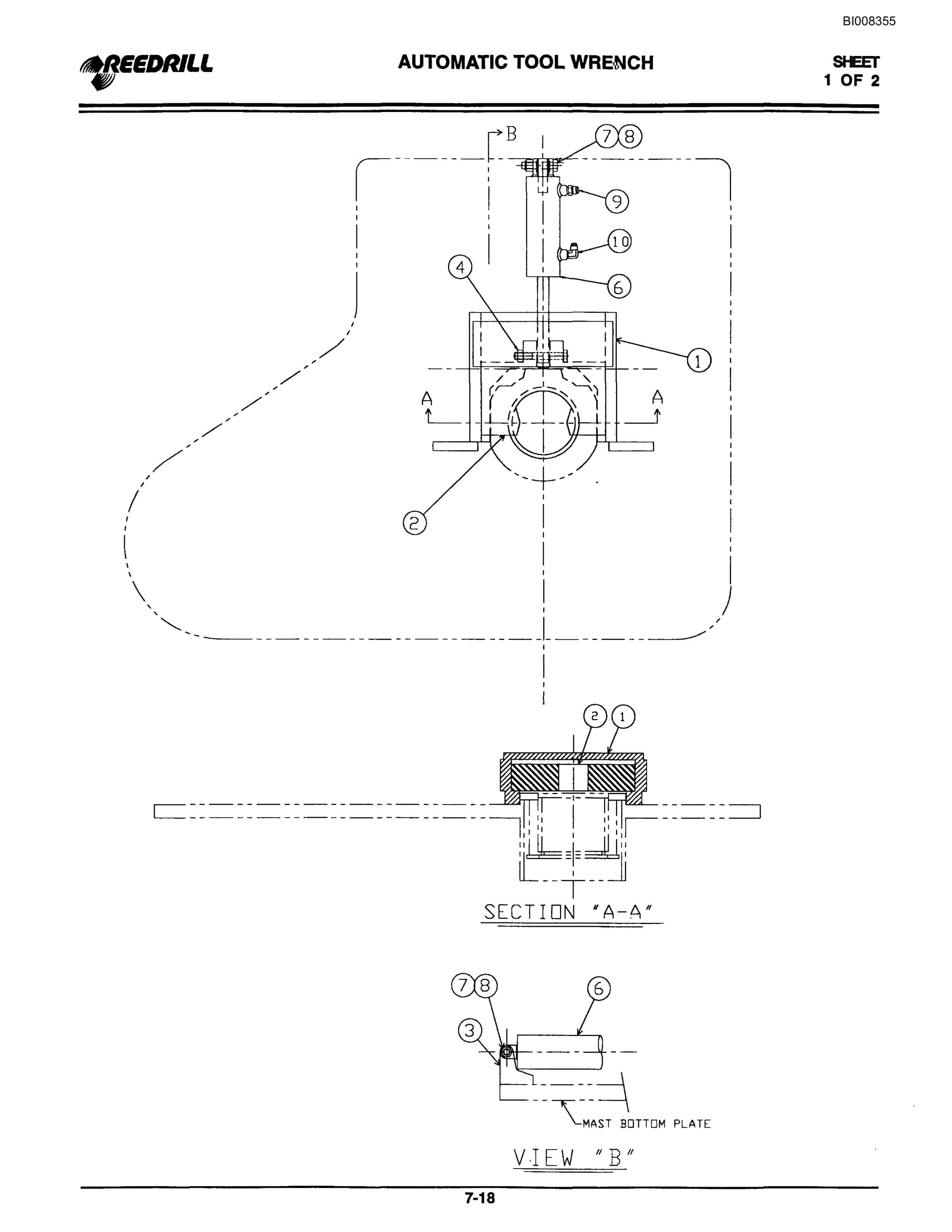 Bucyrus SK 40i-60i Parts Catalog BI008355-4
