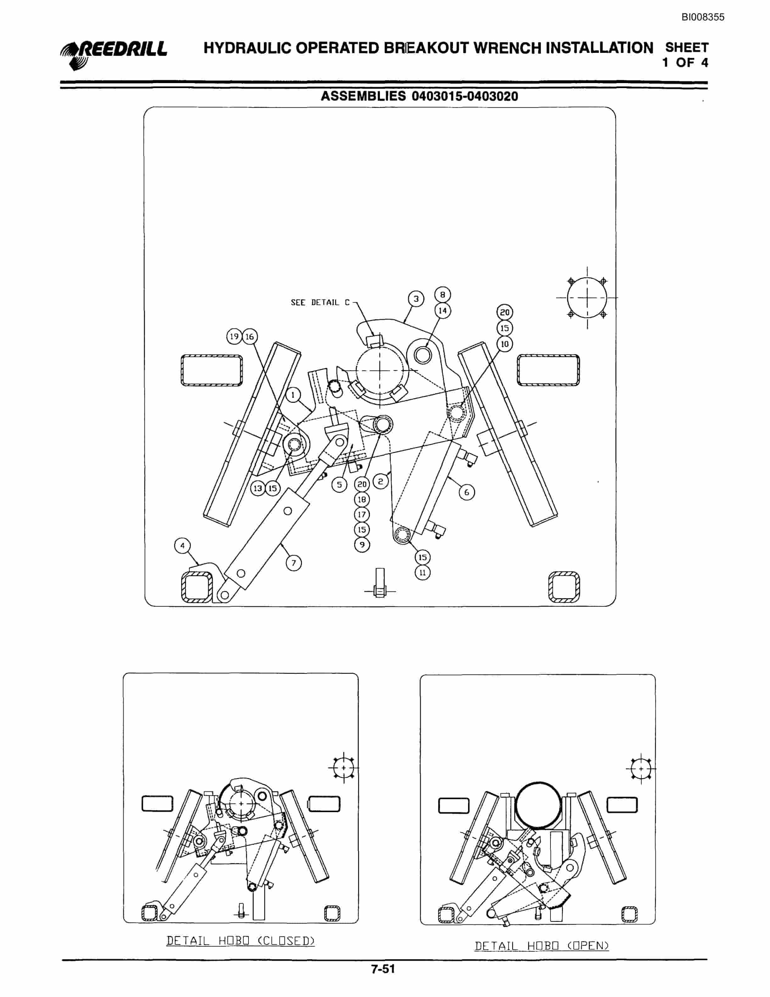 Bucyrus SK 40i-60i Parts Catalog BI008355-5
