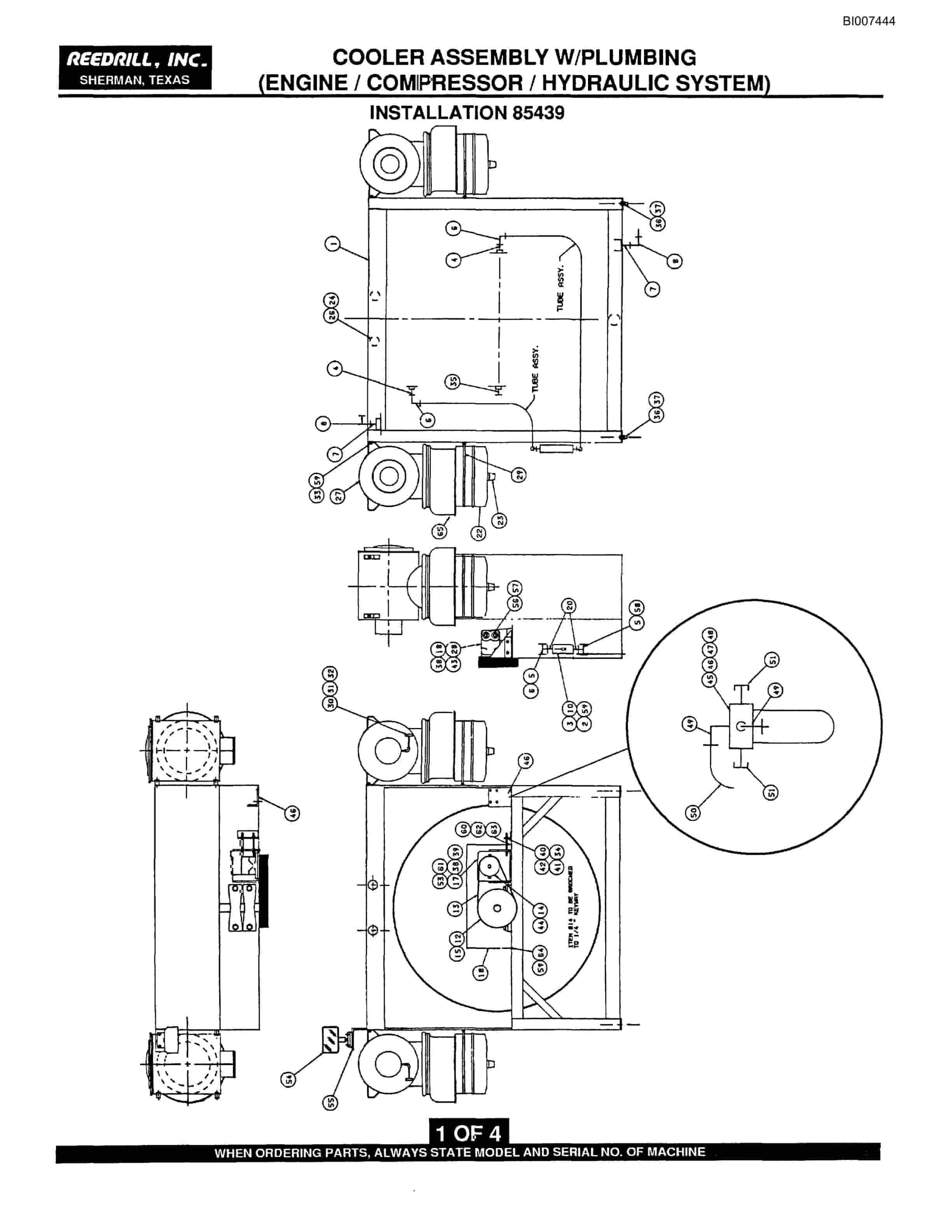Bucyrus SK-40i Parts Catalog BI007444-2