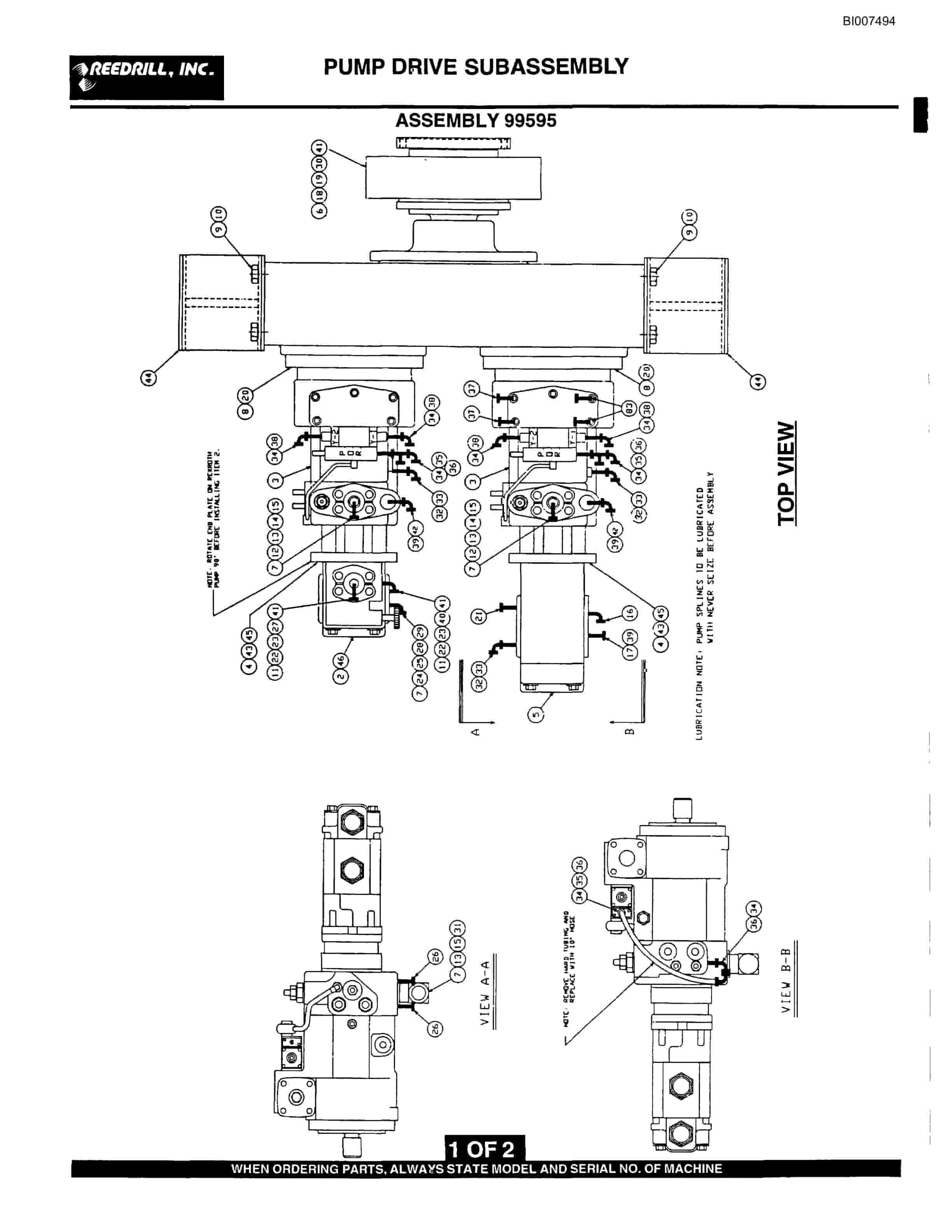 Bucyrus SK-40i Parts Catalog BI007494-2