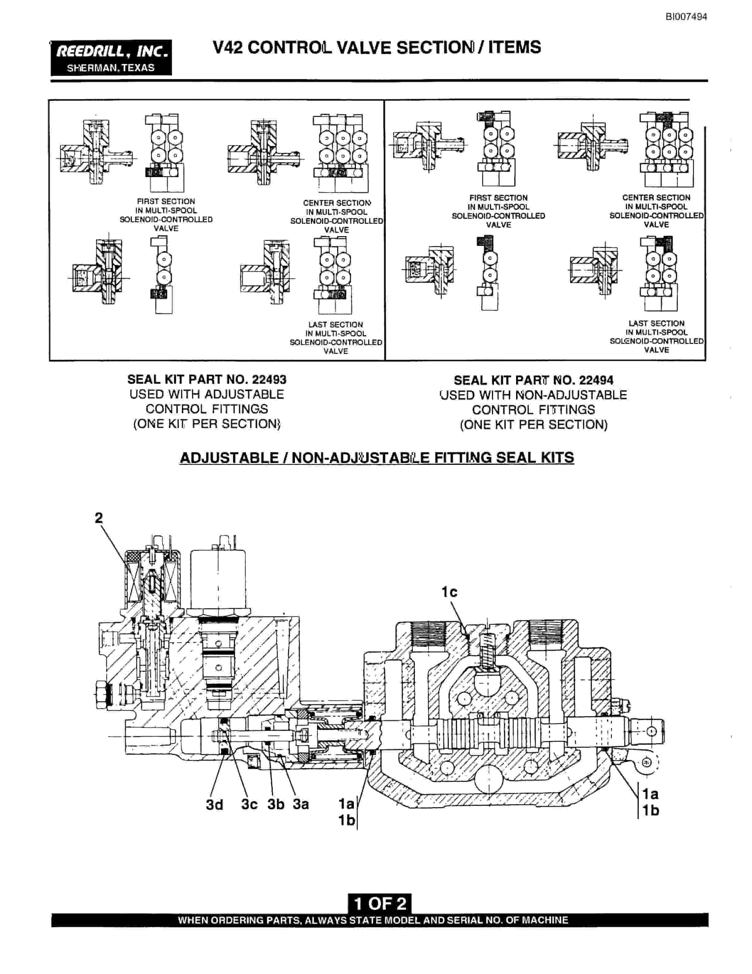 Bucyrus SK-40i Parts Catalog BI007494-4