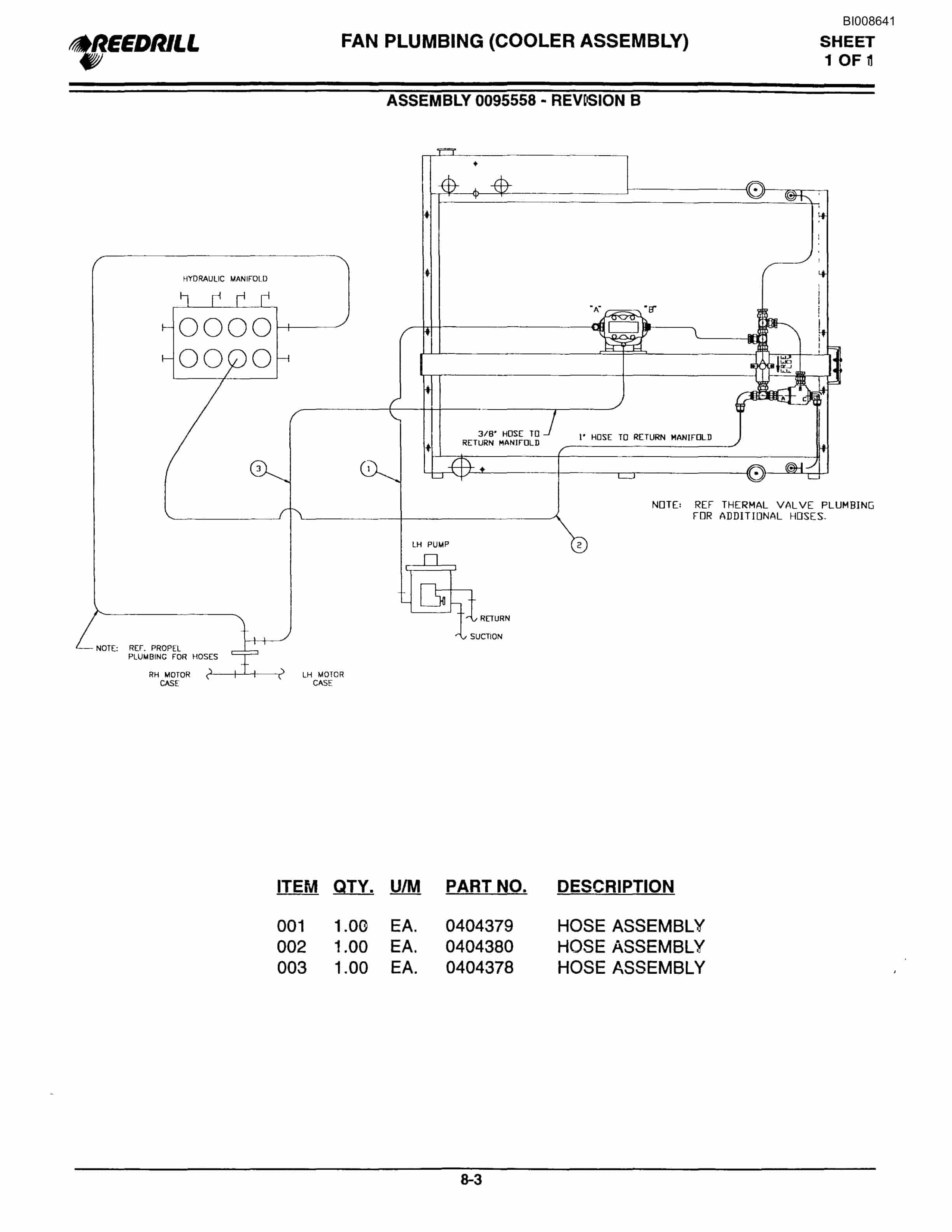 Bucyrus SK-45i Infinity Blasthole Drill Parts Catalog BI008641-4