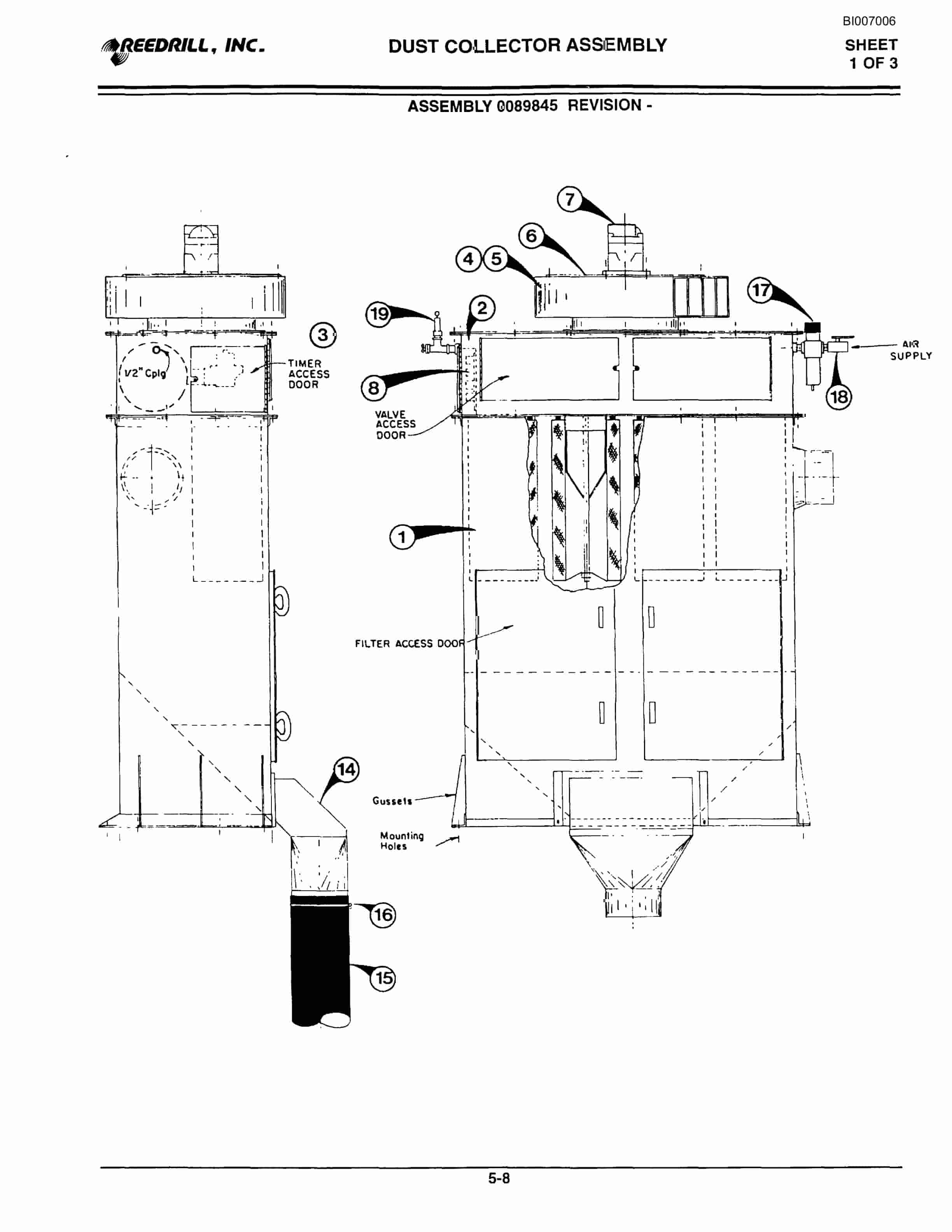 Bucyrus SK-45i Parts Catalog BI007006-2
