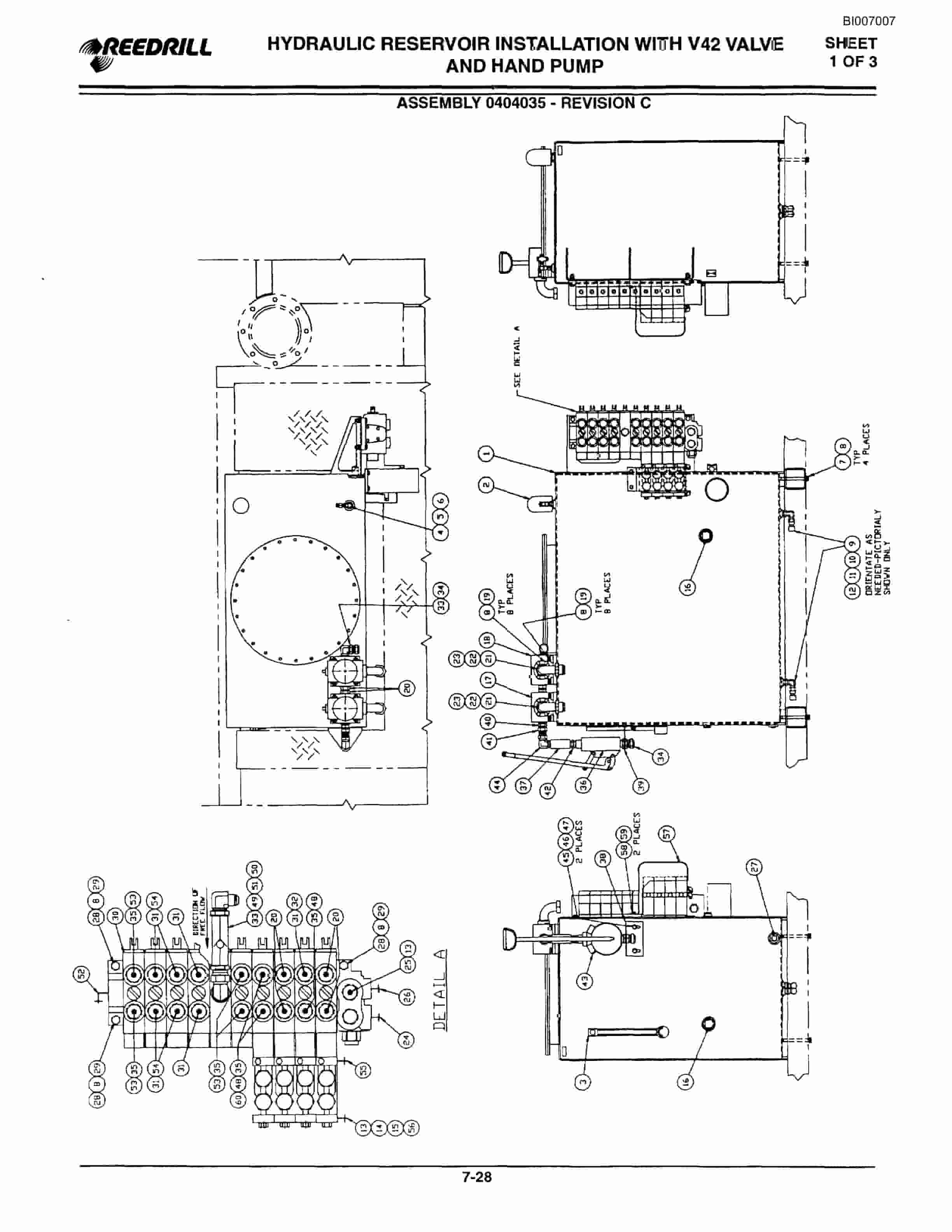 Bucyrus SK-45i Parts Catalog BI007007-5