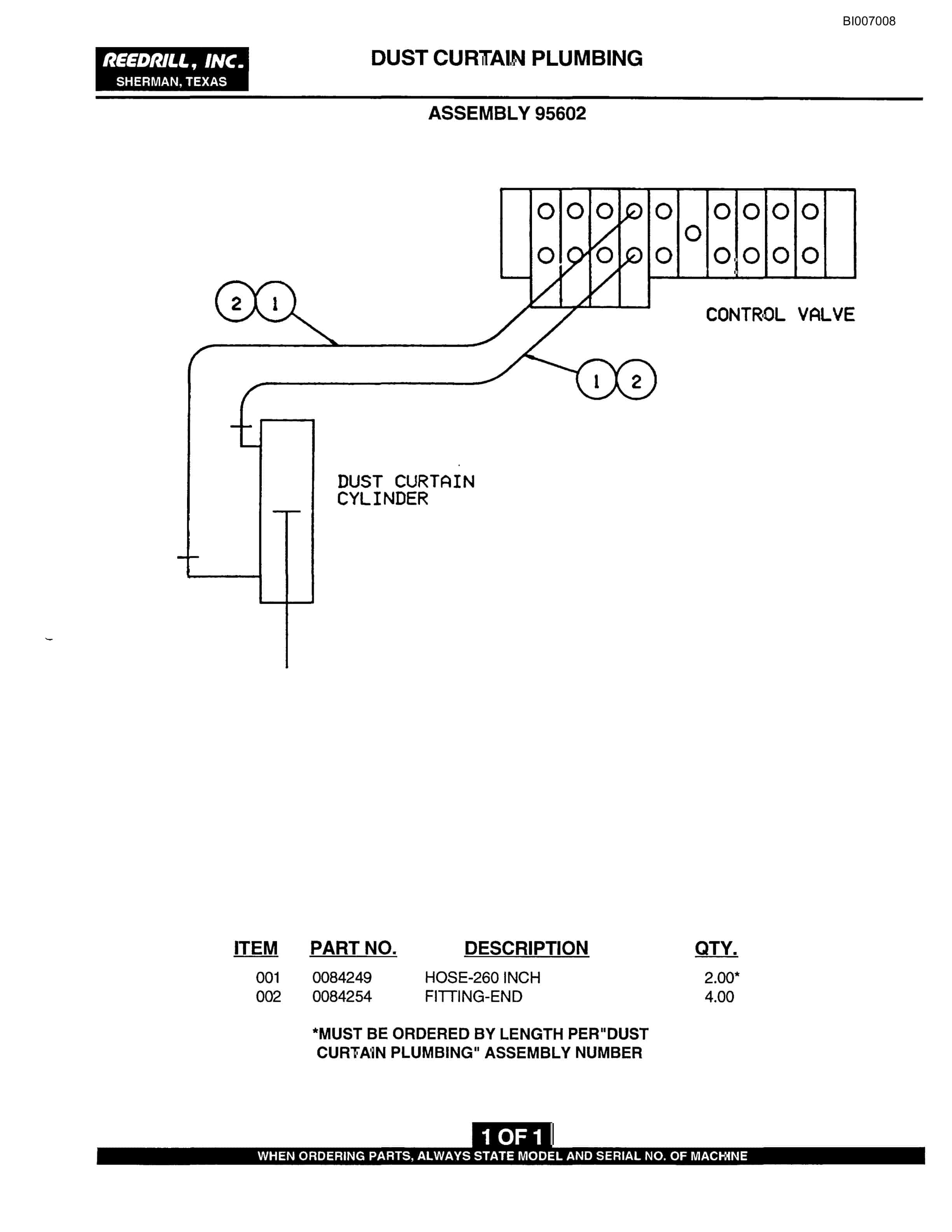 Bucyrus SK-45i Parts Catalog BI007008-2