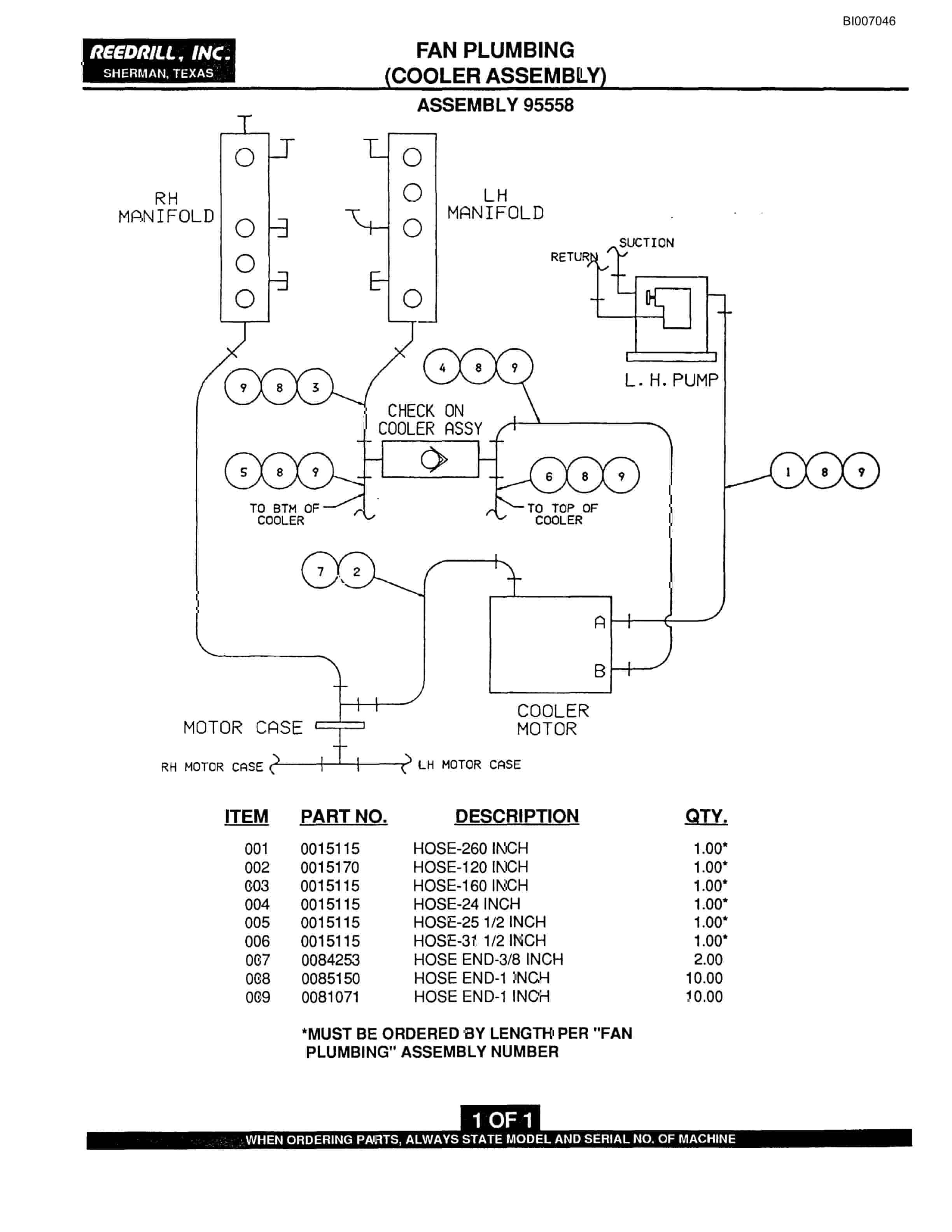 Bucyrus SK-45i Parts Catalog BI007046-3