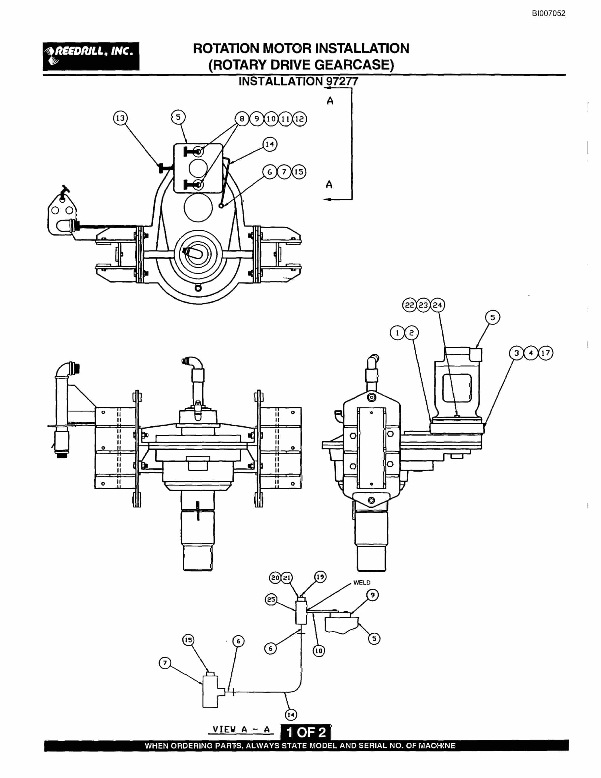 Bucyrus SK-45i Parts Catalog BI007052-3