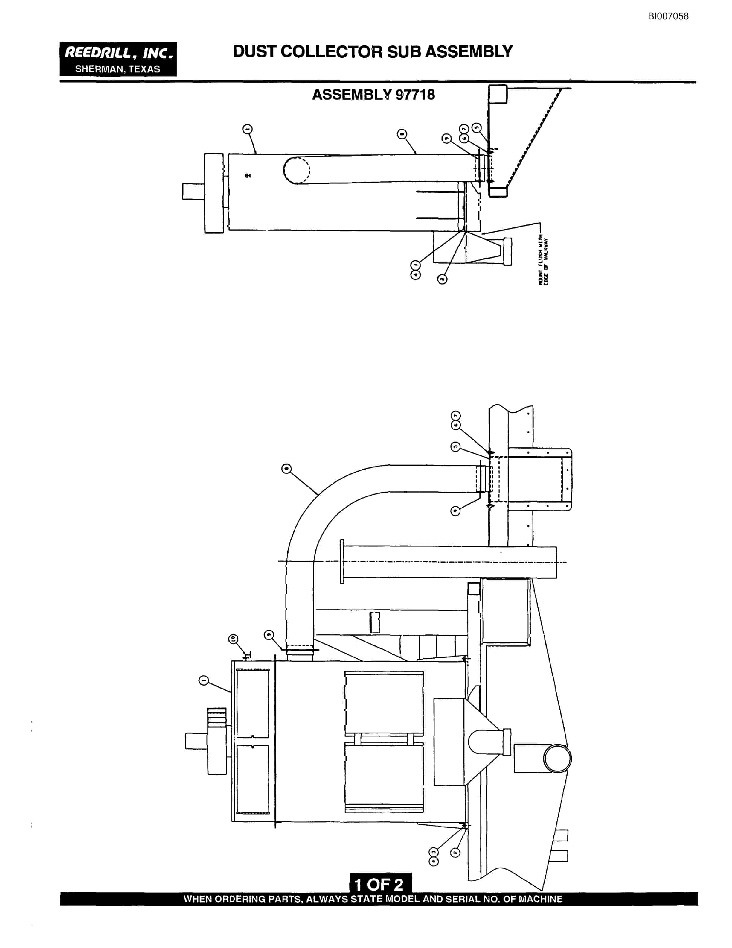 Bucyrus SK-45i Parts Catalog BI007058-2