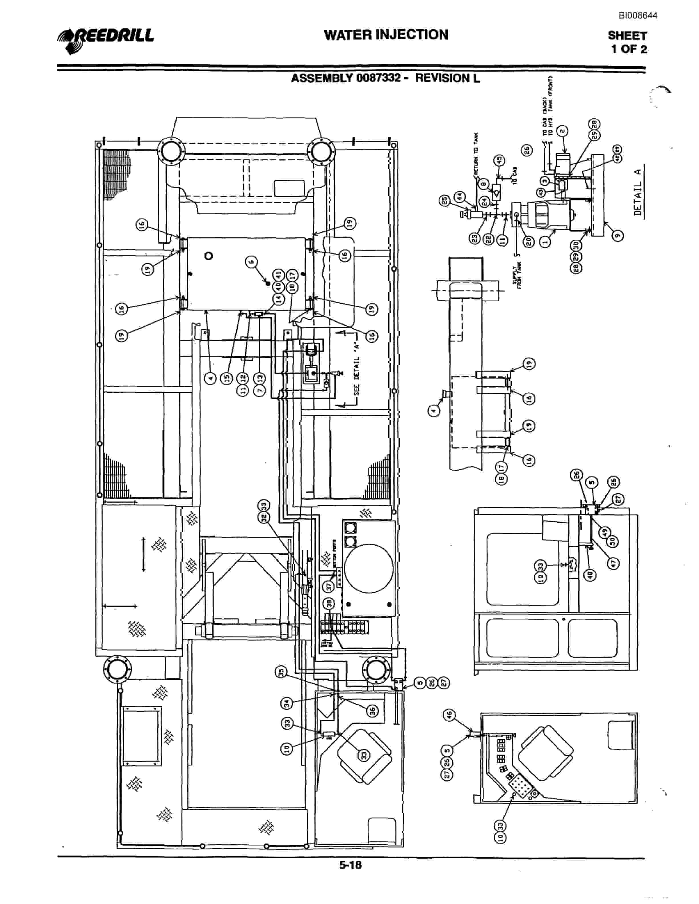 Bucyrus SK-50i Infinity Blasthole Drill Parts Catalog BI008644-2