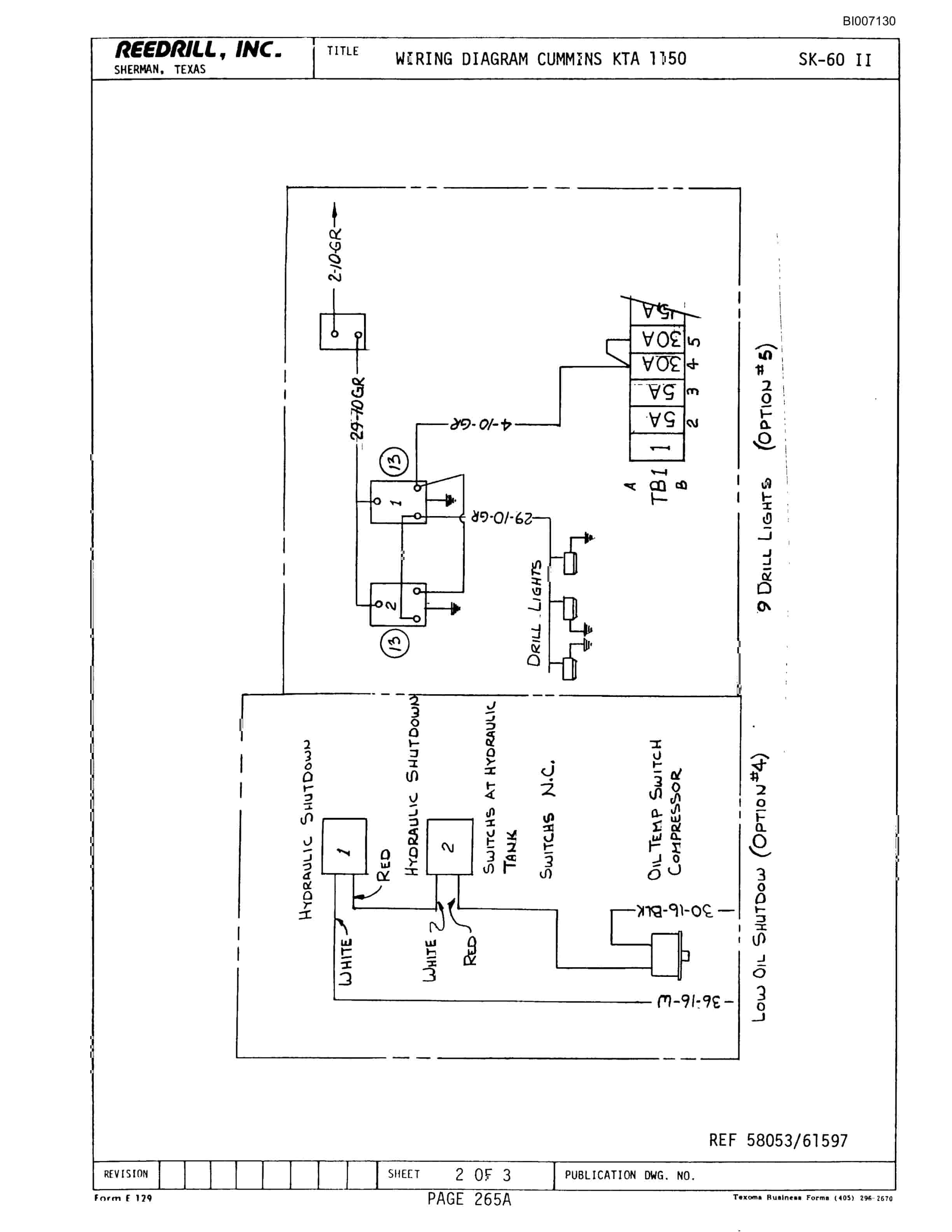 Bucyrus SK-60II Parts Catalog BI007130-5