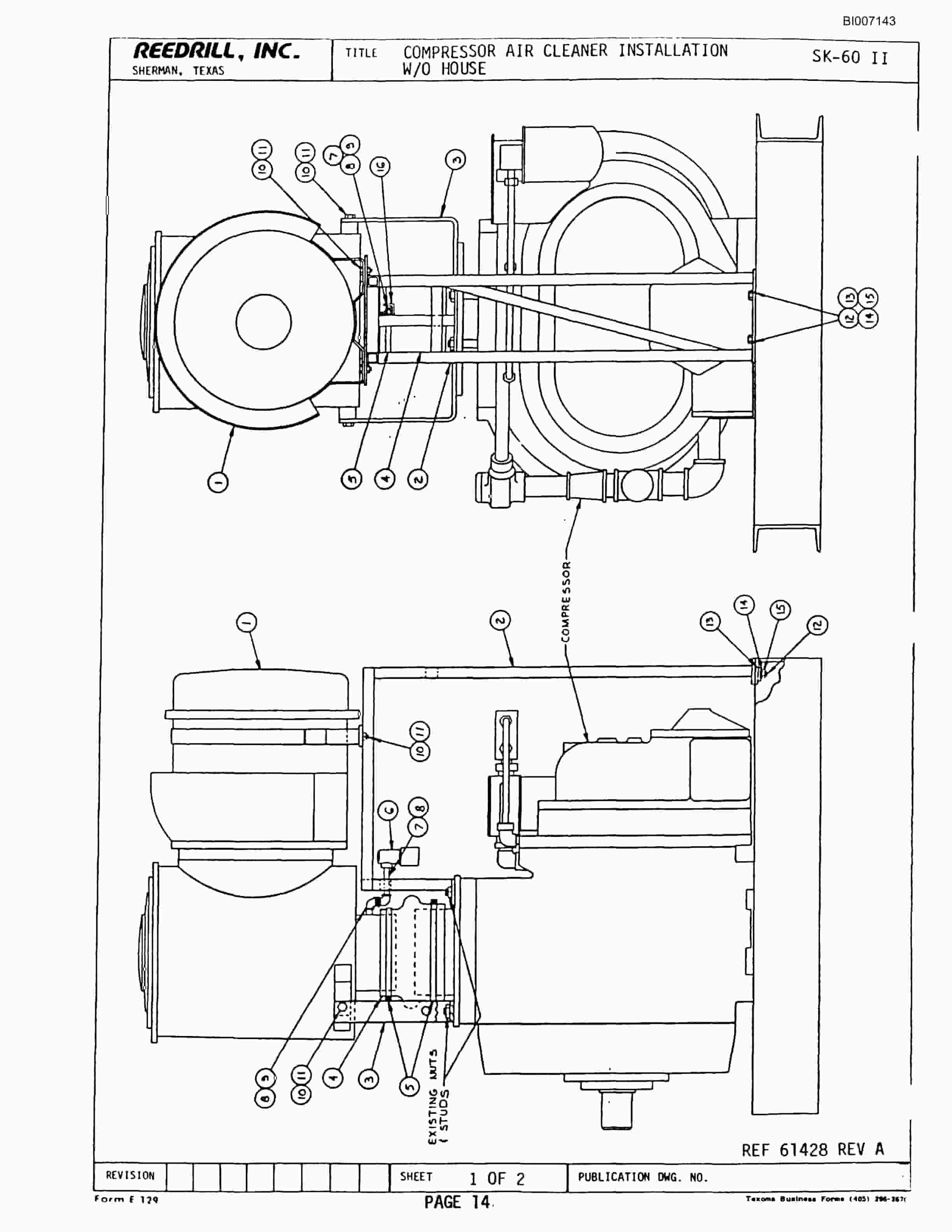 Bucyrus SK-60II Parts Catalog BI007143-2