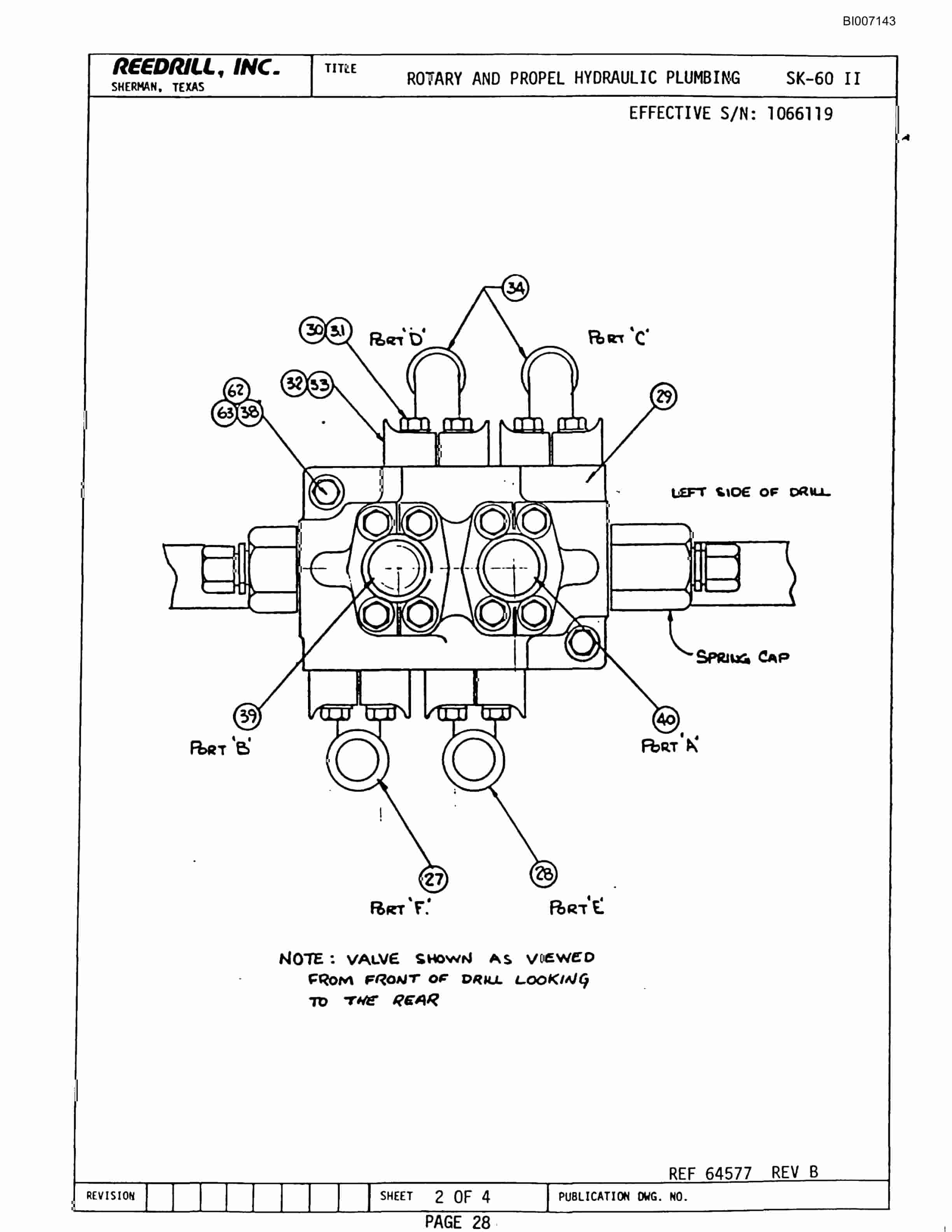 Bucyrus SK-60II Parts Catalog BI007143-4