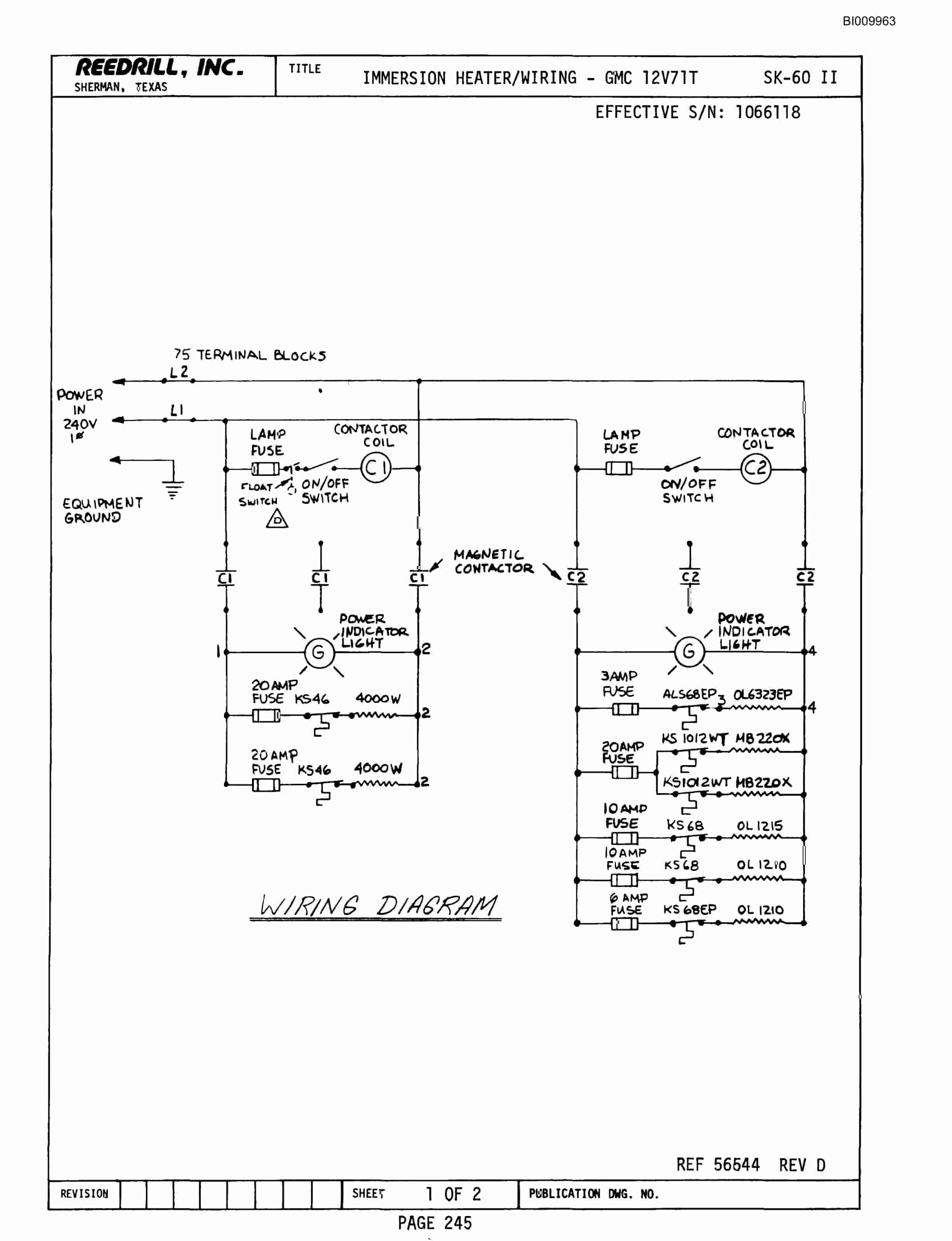 Bucyrus SK-60II Parts Catalog BI009963-4