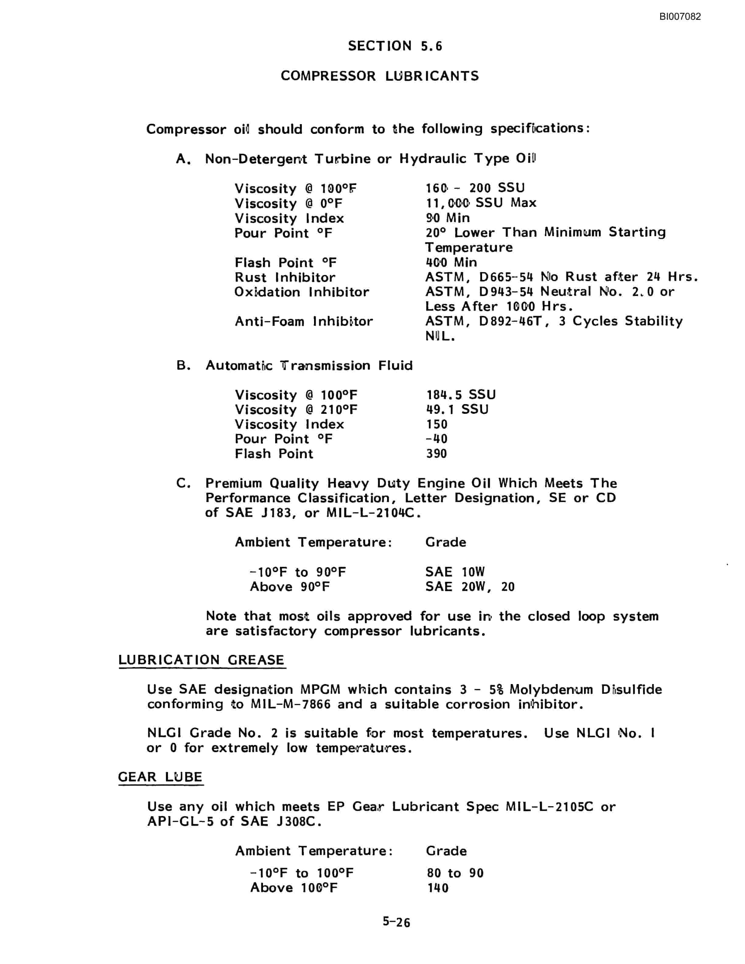 Bucyrus SK-60II Technical Manual BI007082-3