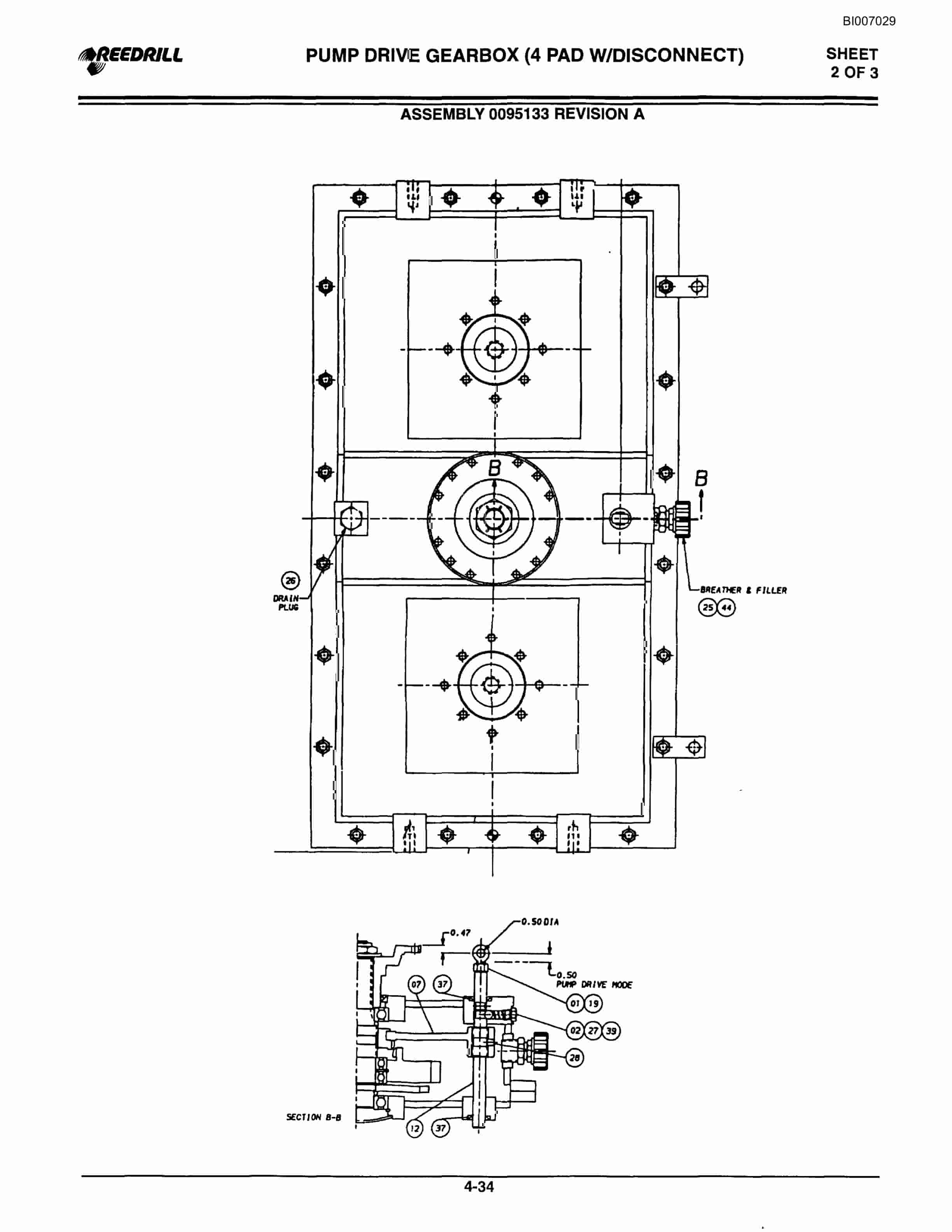 Bucyrus SK-75i Infinity Blasthole Drill Parts Catalog BI007029-2