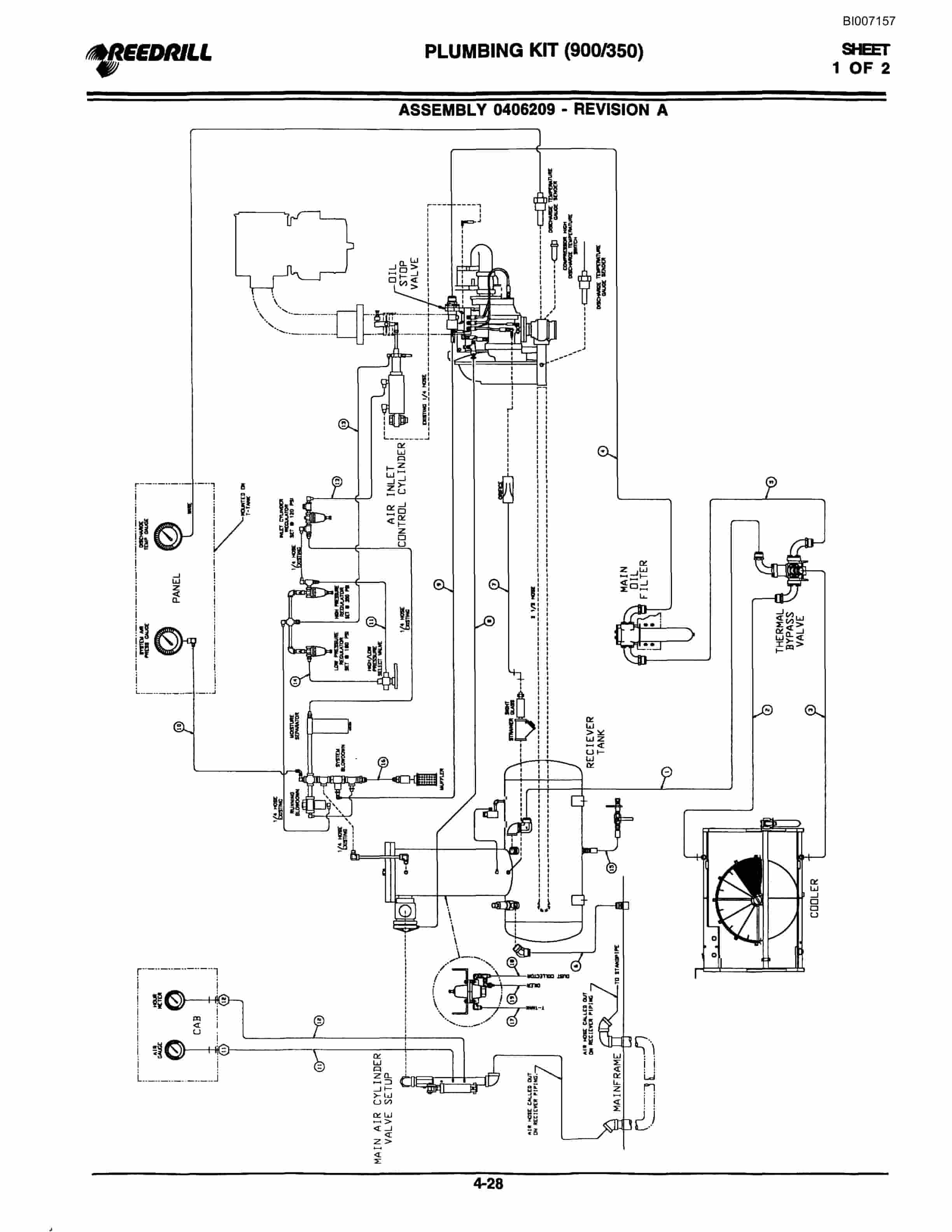 Bucyrus SK35i Infinity Blasthole Drill Parts Catalog BI007157-2
