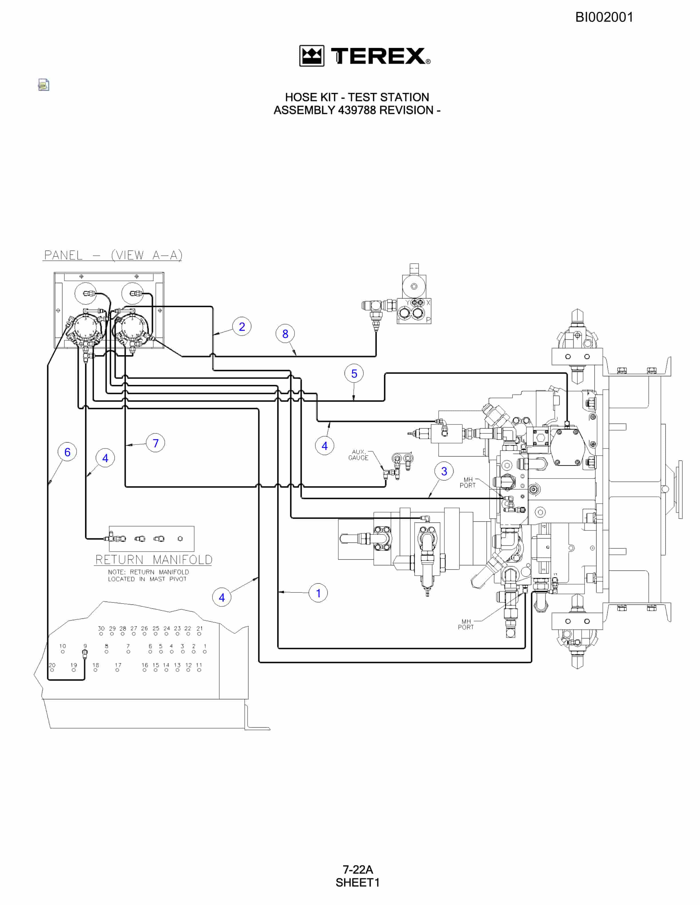 Bucyrus SKF 12 Rotary Blasthole Drill Parts Catalog BI002001-4