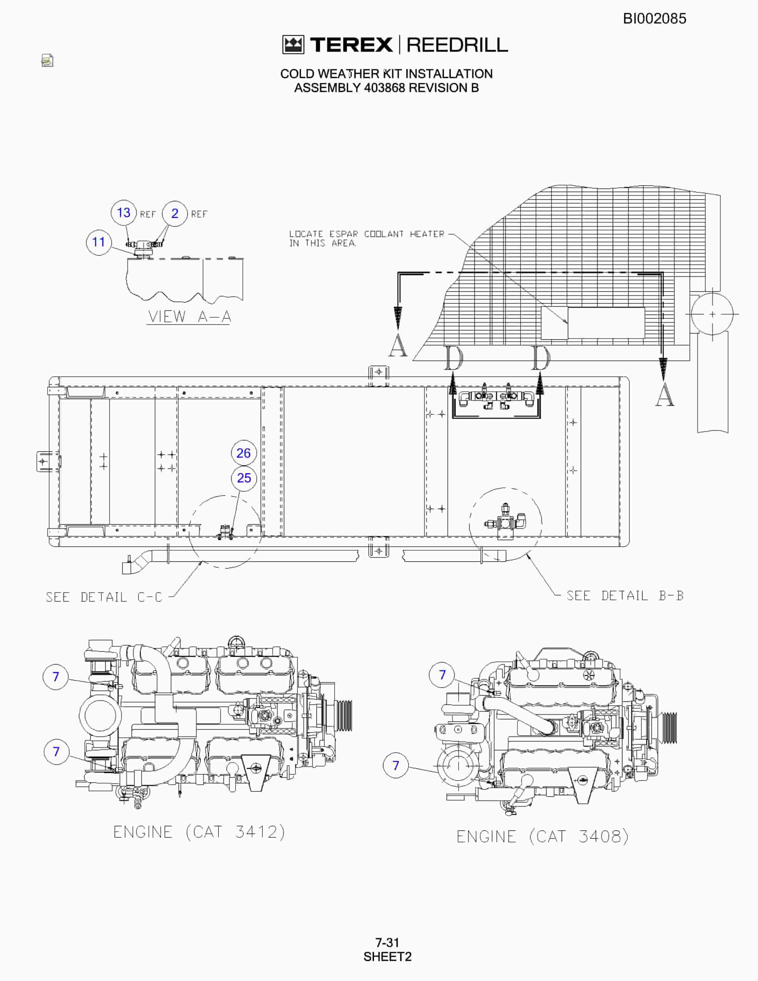 Bucyrus SKF Infinity Blasthole Drill Parts Catalog BI002085-5
