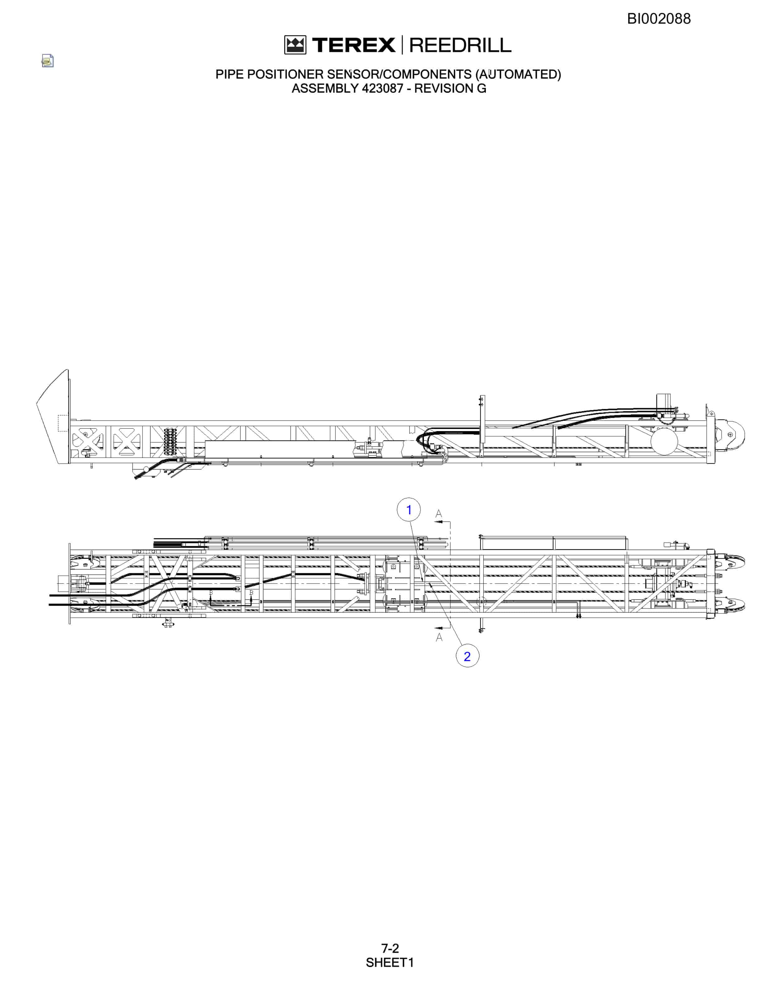 Bucyrus SKF Infinity Blasthole Drill Parts Catalog BI002088-3