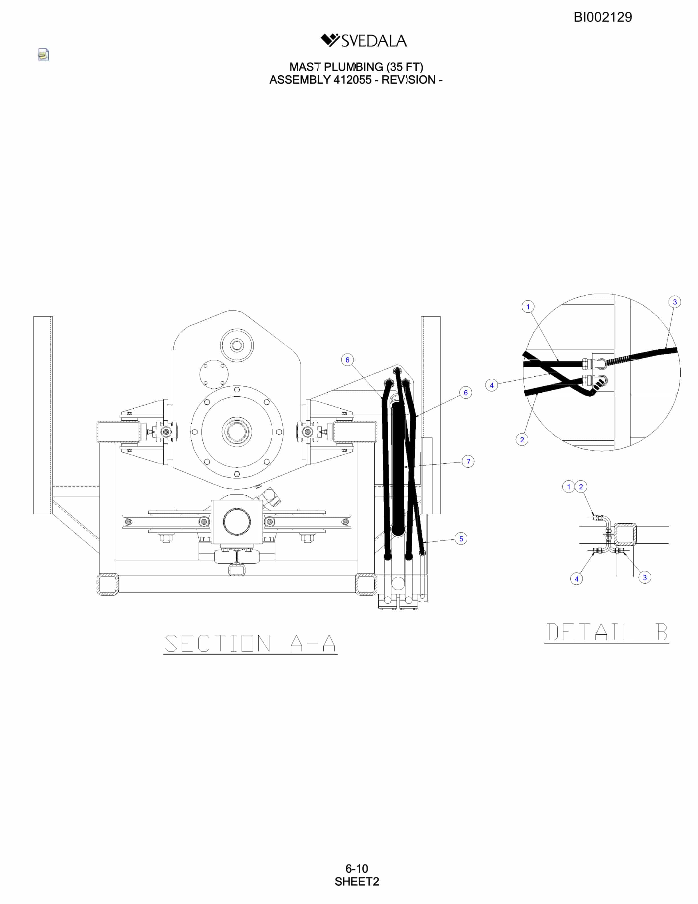 Bucyrus SKF Infinity Blasthole Drill Parts Catalog BI002129-3