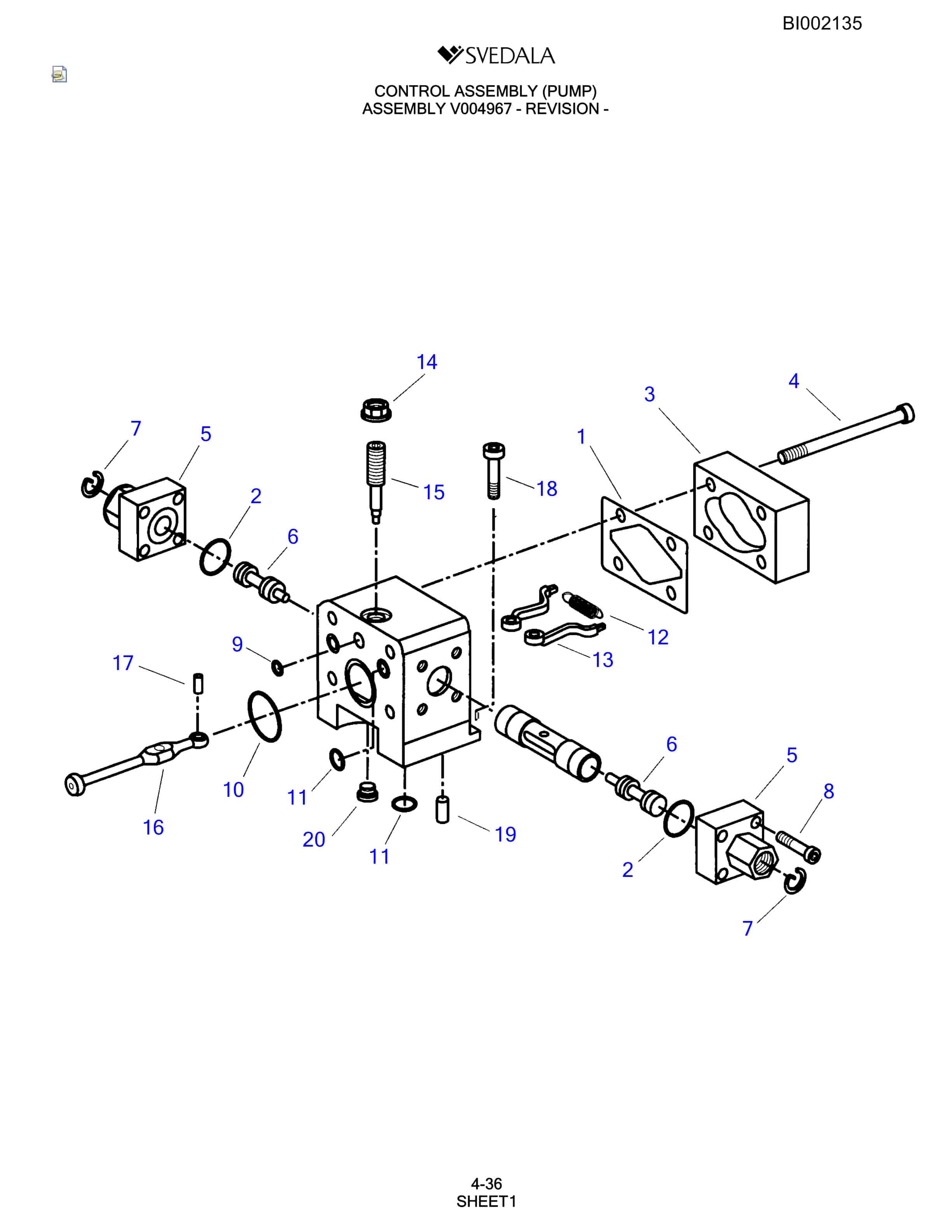 Bucyrus SKF Infinity Blasthole Drill Parts Catalog BI002135-2