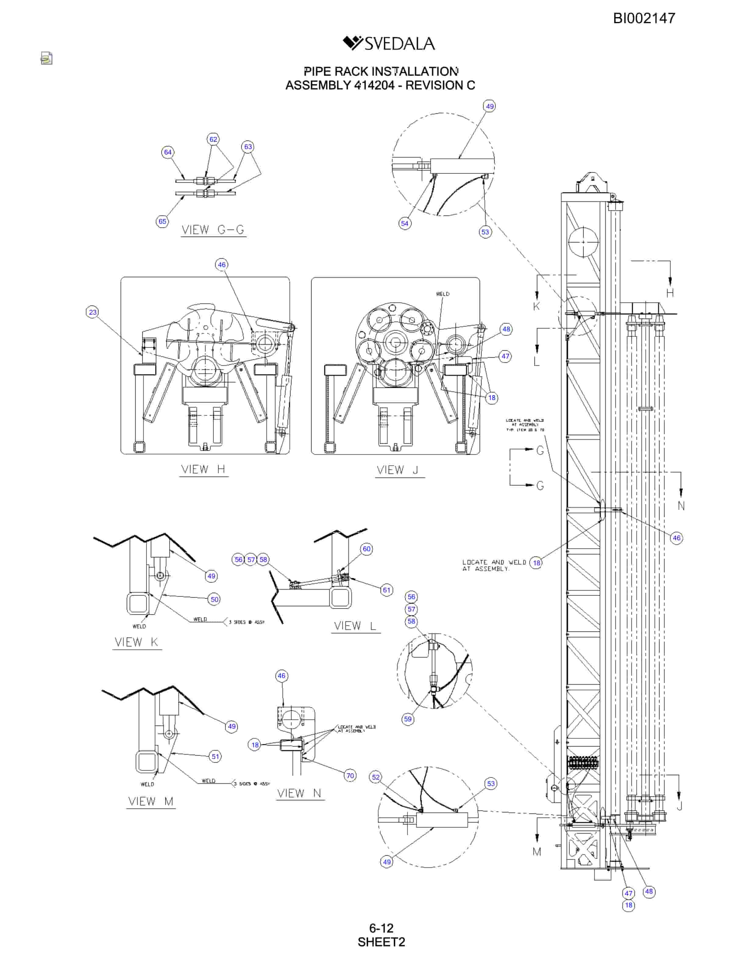 Bucyrus SKF Infinity Blasthole Drill Parts Catalog BI002147-3