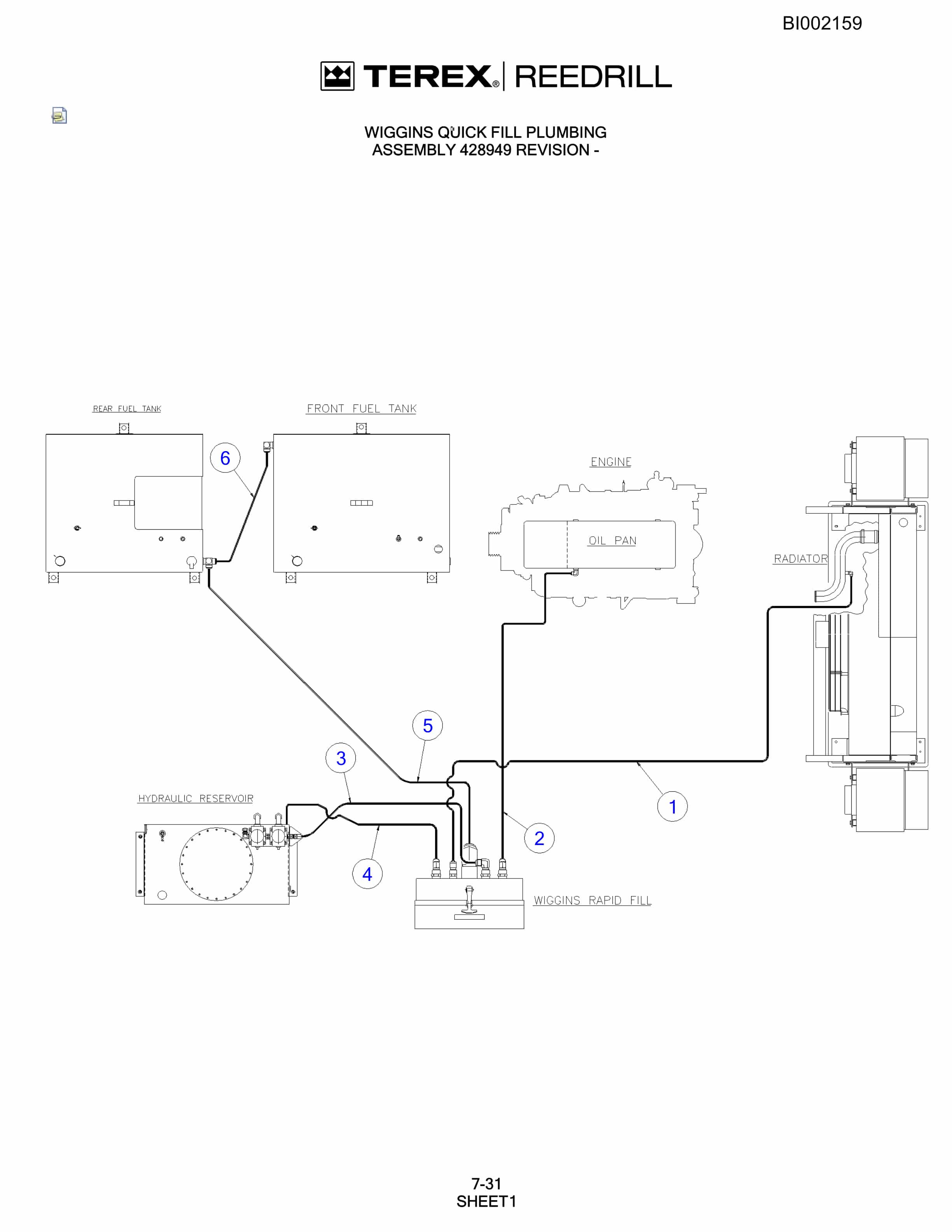 Bucyrus SKF Infinity Blasthole Drill Parts Catalog BI002159-5