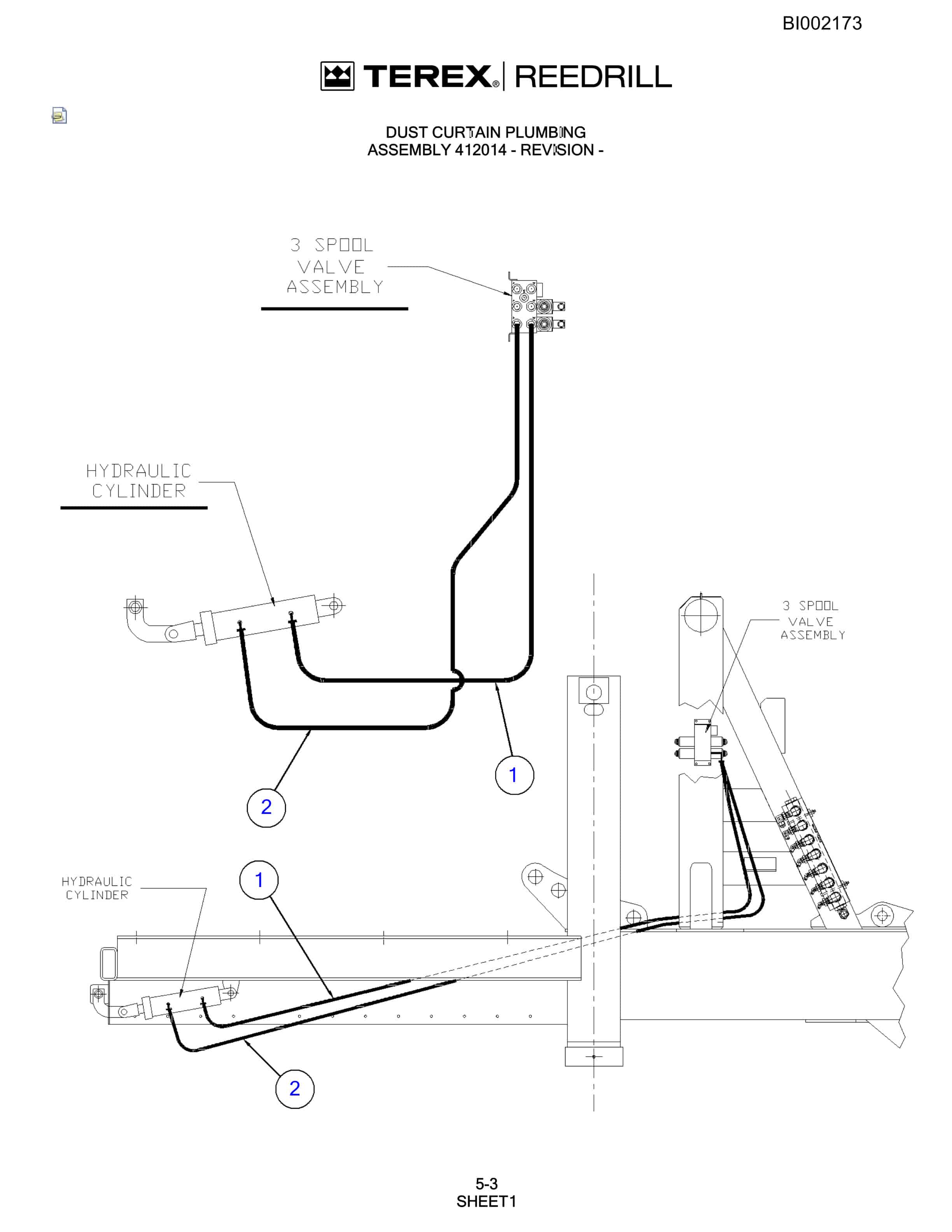 Bucyrus SKF Infinity Blasthole Drill Parts Catalog BI002173-2