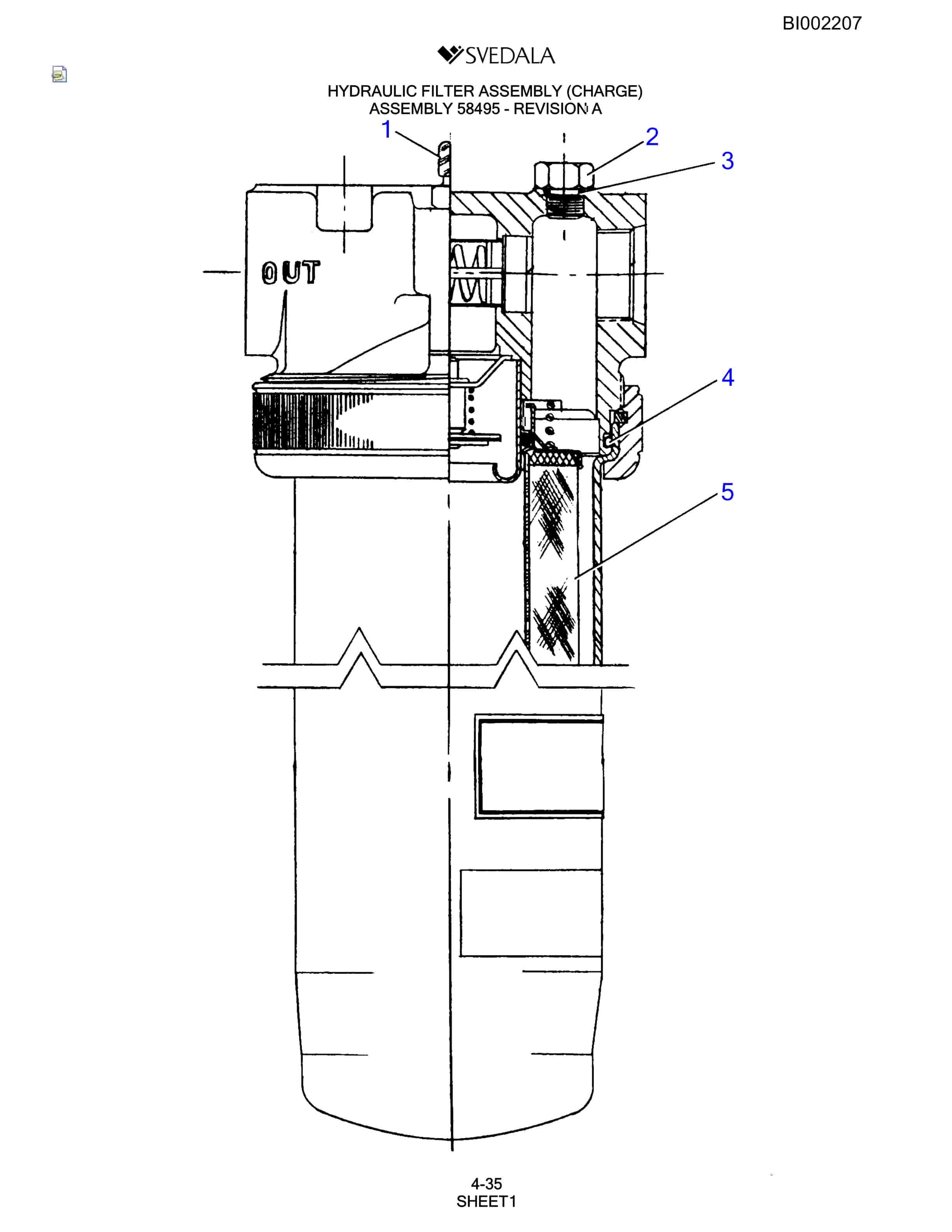 Bucyrus SKF Infinity Blasthole Drill Parts Catalog BI002207-2