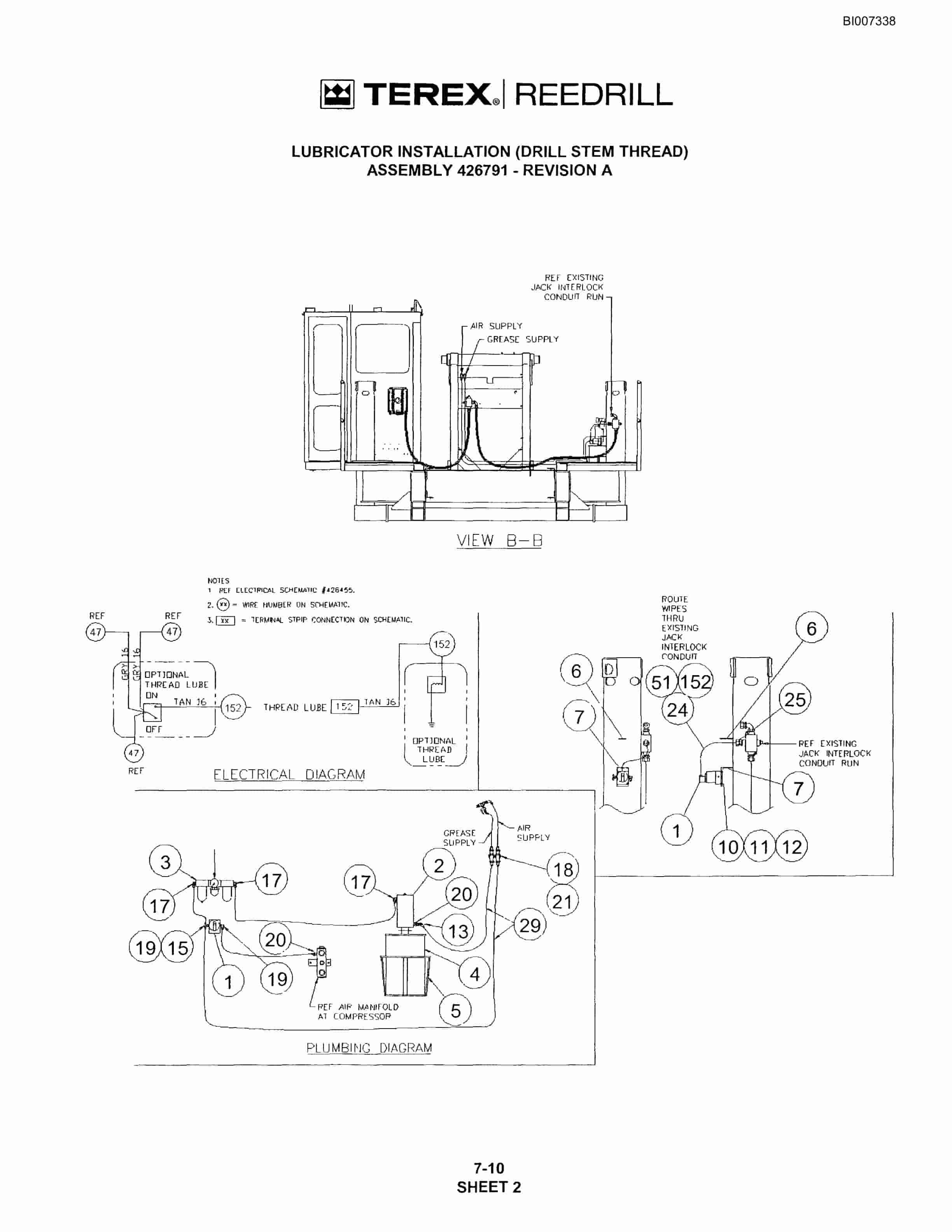 Bucyrus SKF Infinity Blasthole Drill Parts Catalog BI007338-4