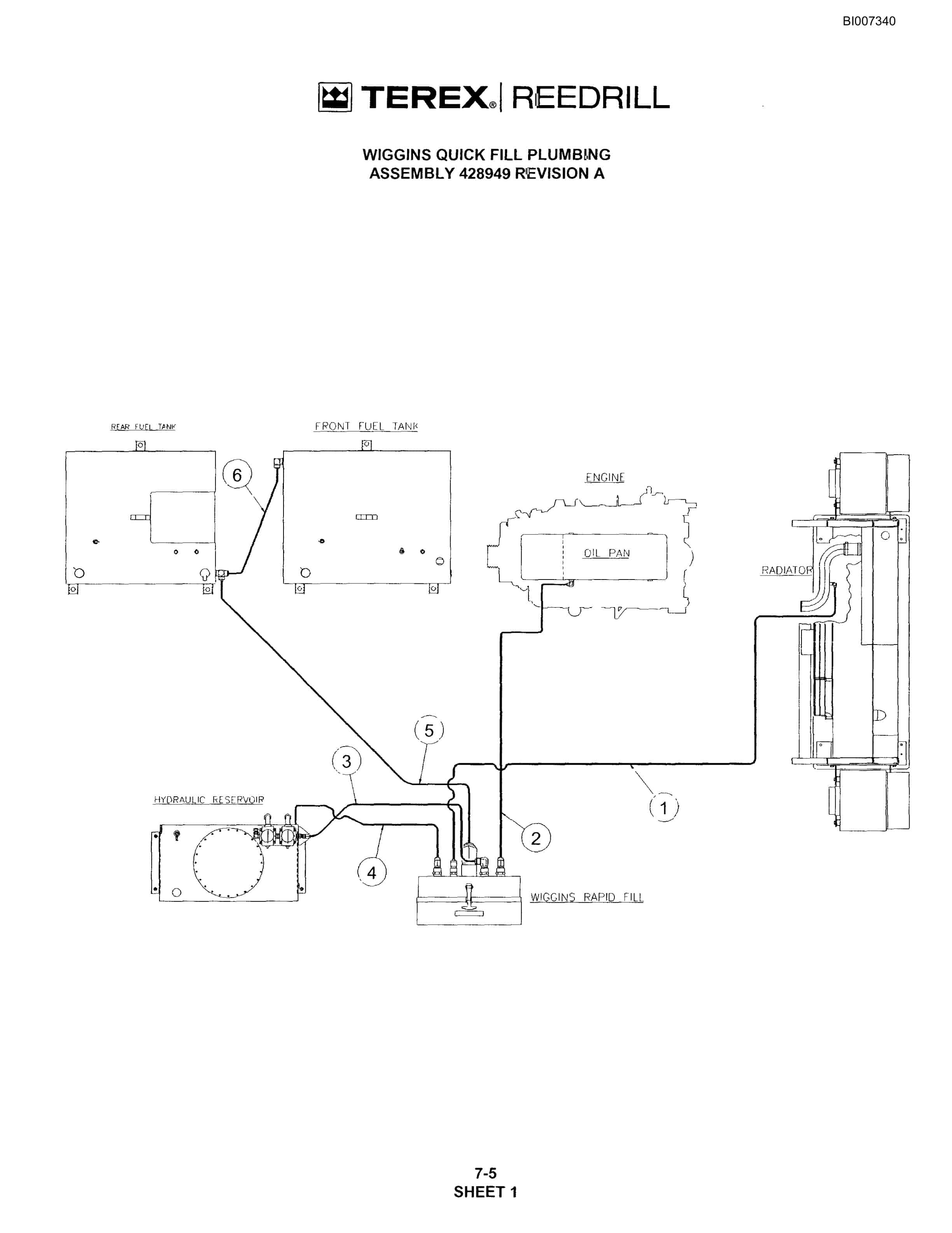 Bucyrus SKF Infinity Blasthole Drill Parts Catalog BI007340-4