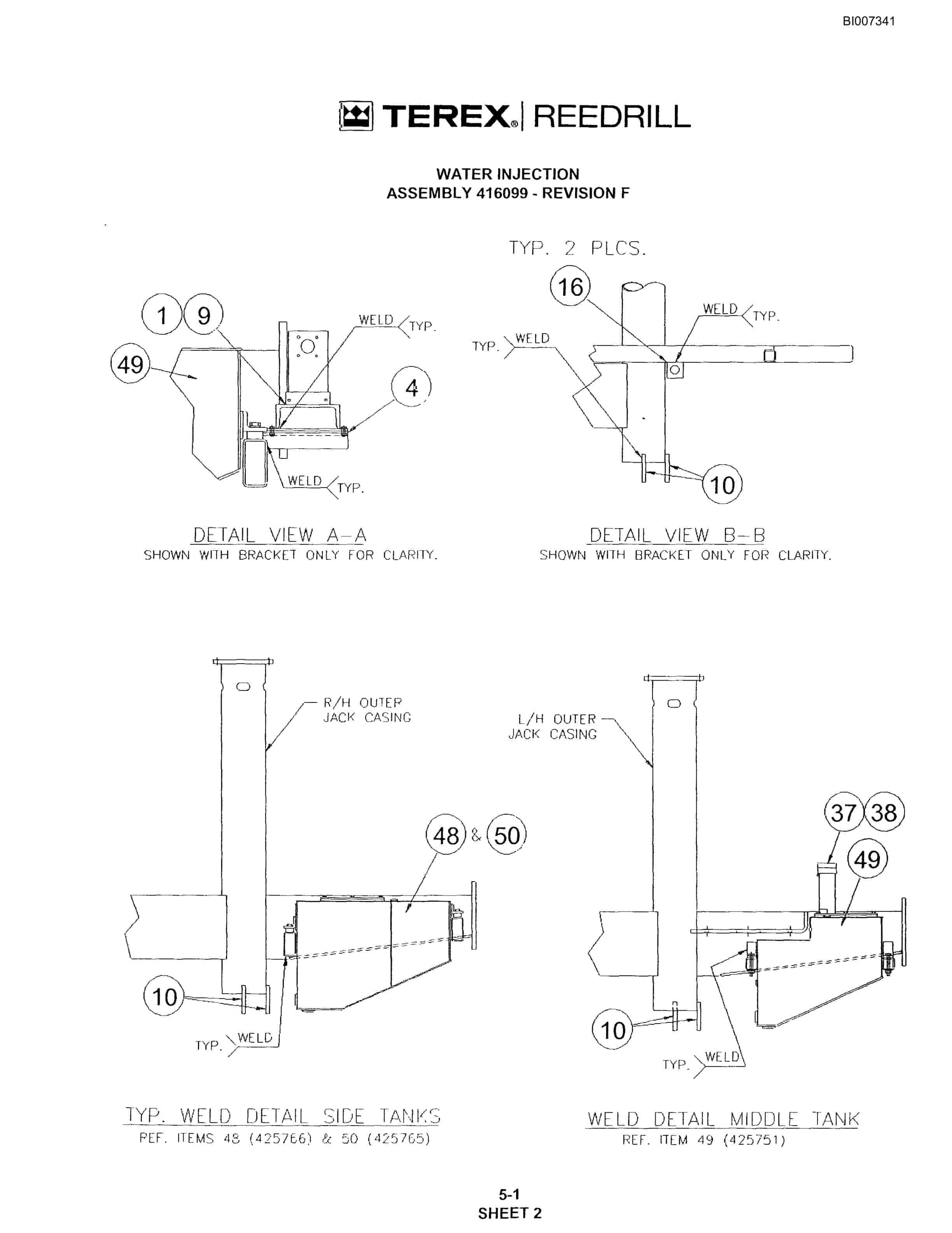 Bucyrus SKF Infinity Blasthole Drill Parts Catalog BI007341-2