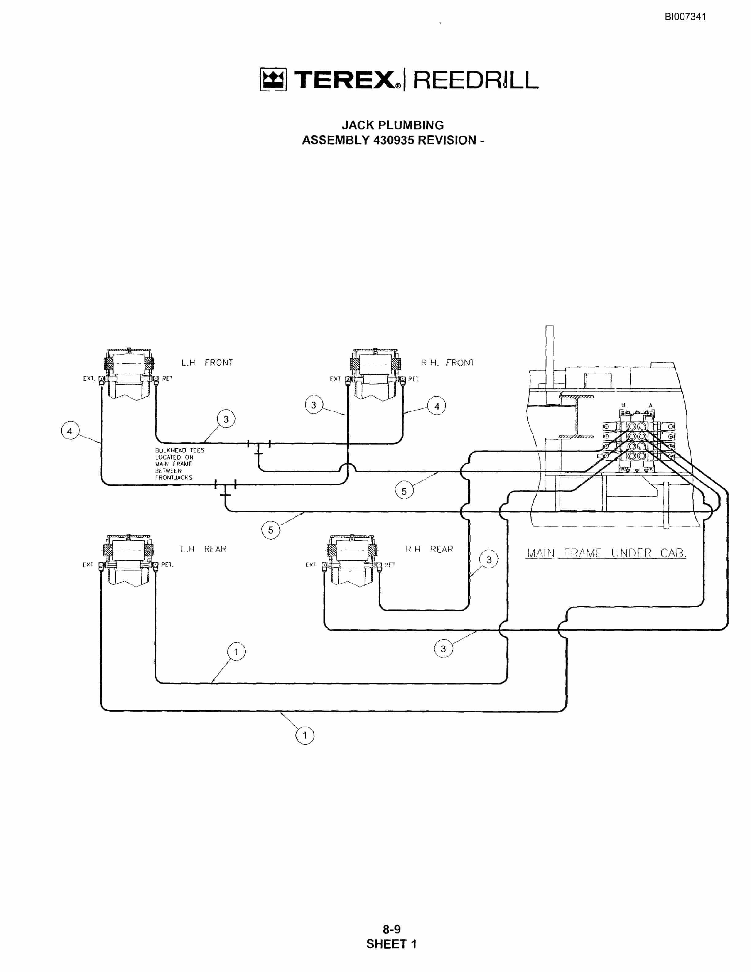 Bucyrus SKF Infinity Blasthole Drill Parts Catalog BI007341-5