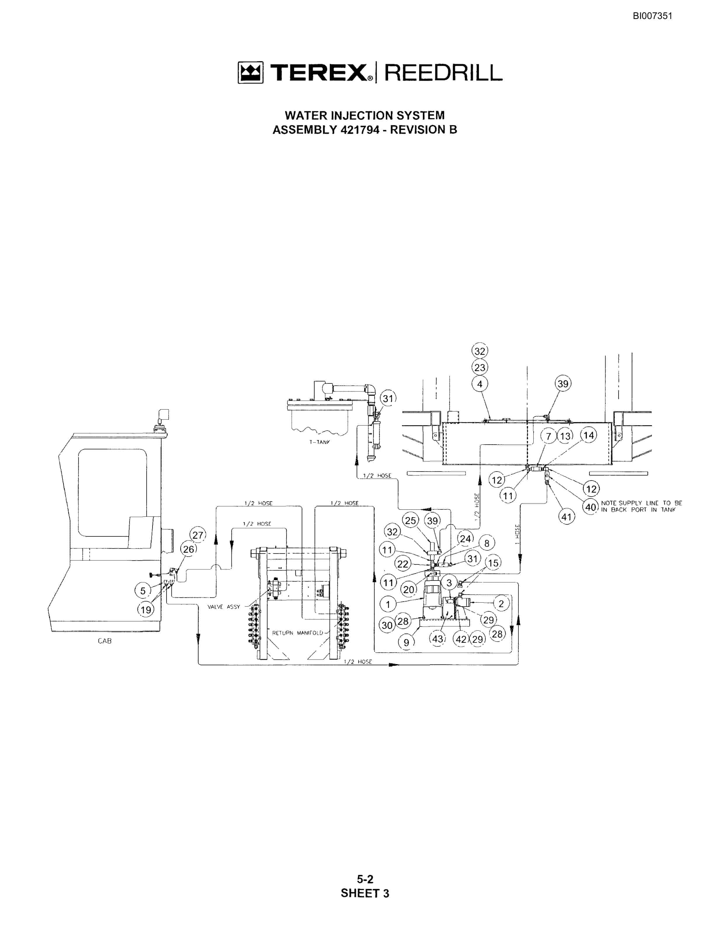 Bucyrus SKF Infinity Blasthole Drill Parts Catalog BI007351-2