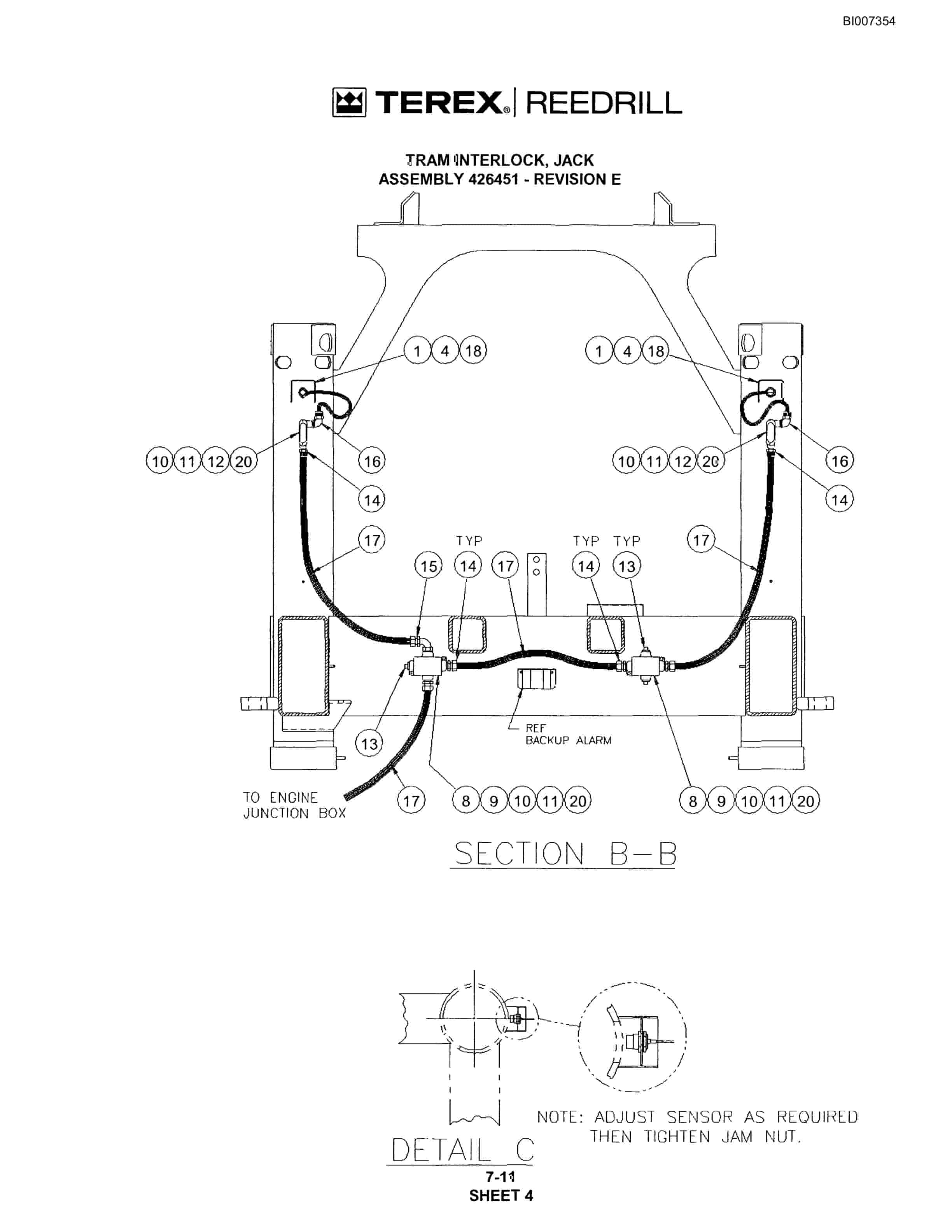 Bucyrus SKF Infinity Blasthole Drill Parts Catalog BI007354-5