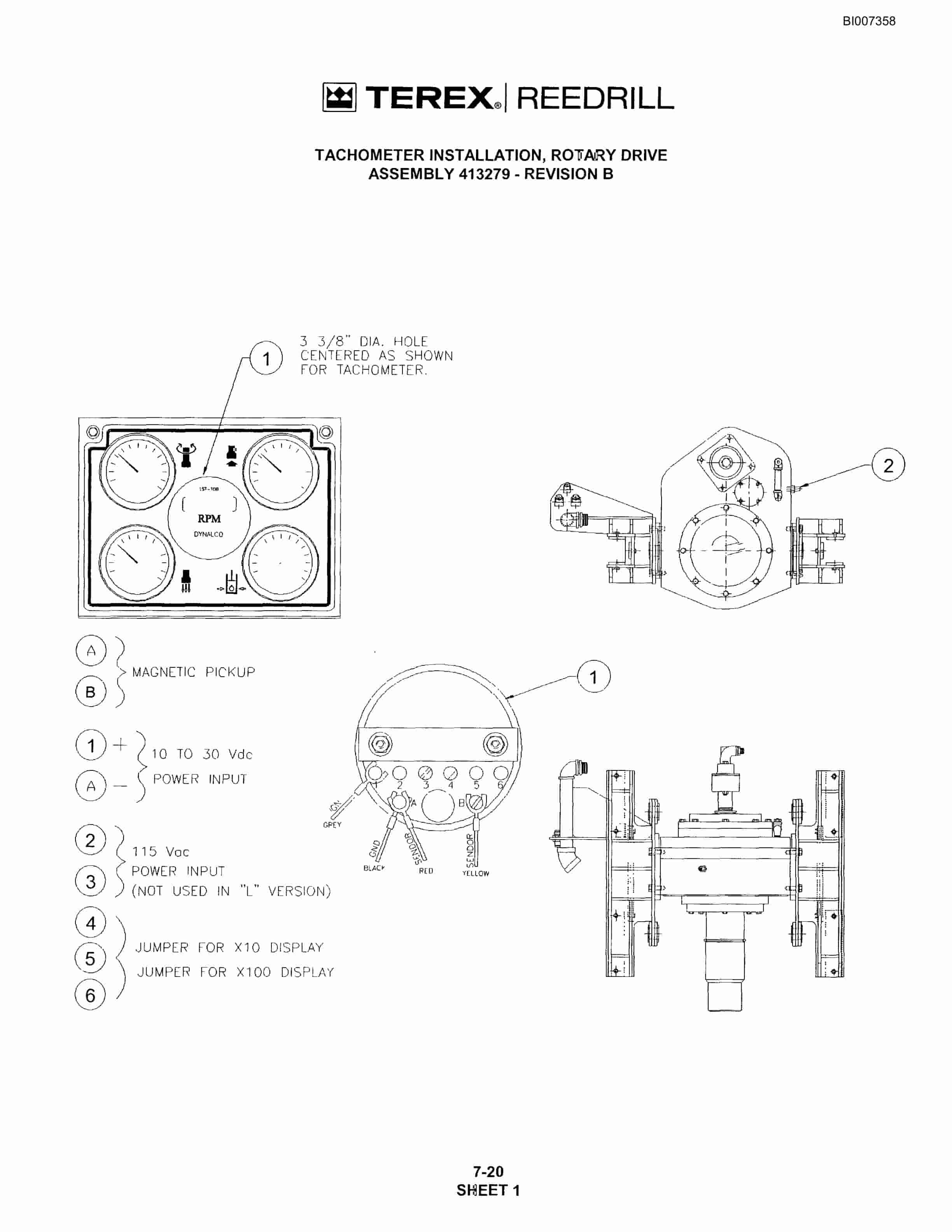 Bucyrus SKF Infinity Blasthole Drill Parts Catalog BI007358-4
