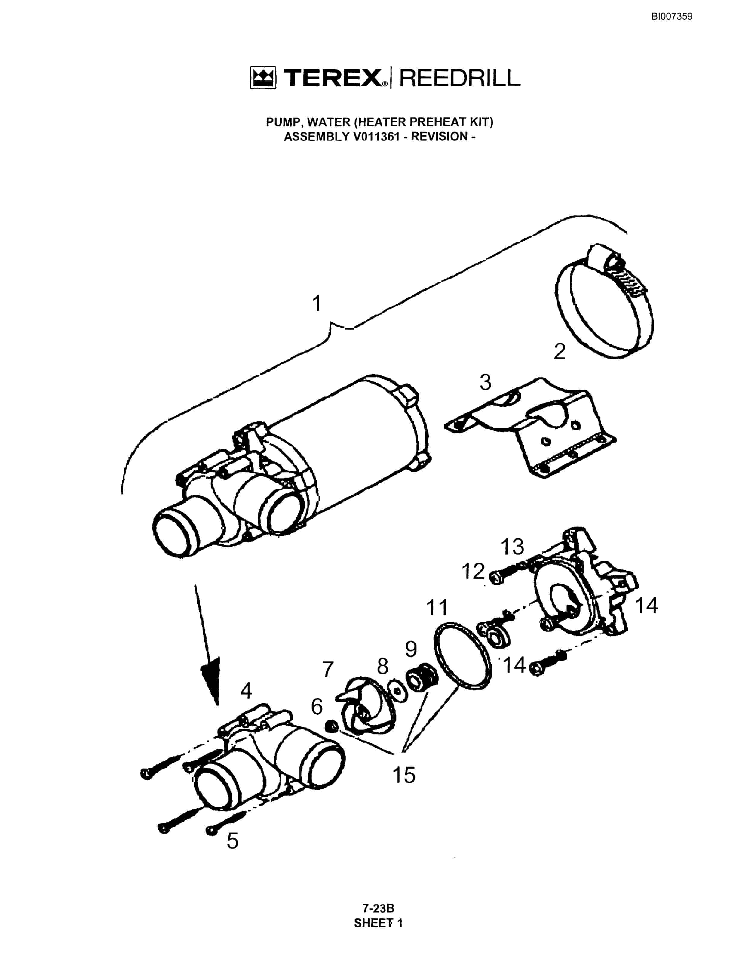 Bucyrus SKF Infinity Blasthole Drill Parts Catalog BI007359-4