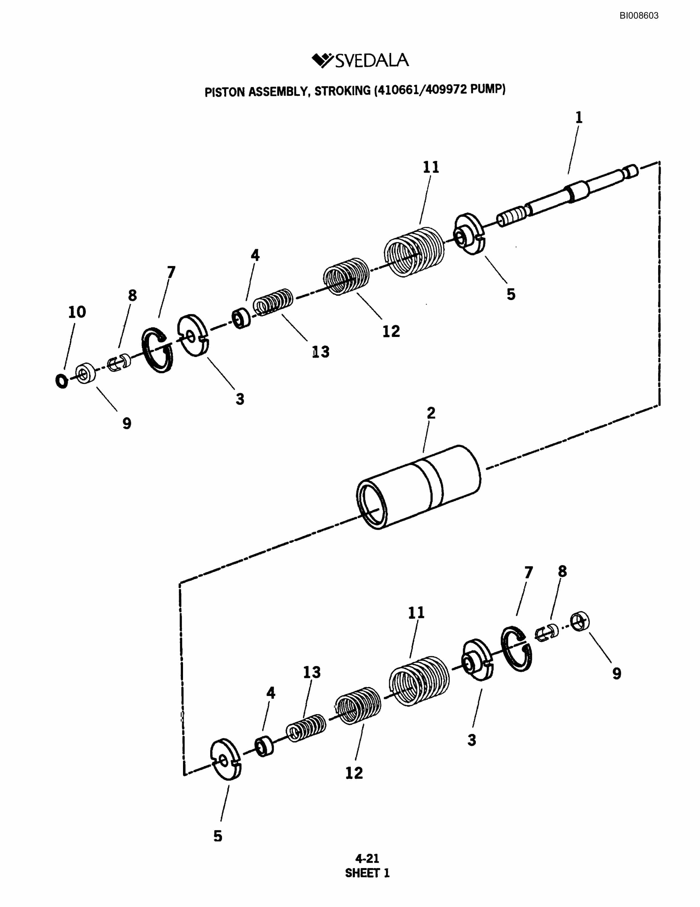 Bucyrus SKF Infinity Blasthole Drill Parts Catalog BI008603-2