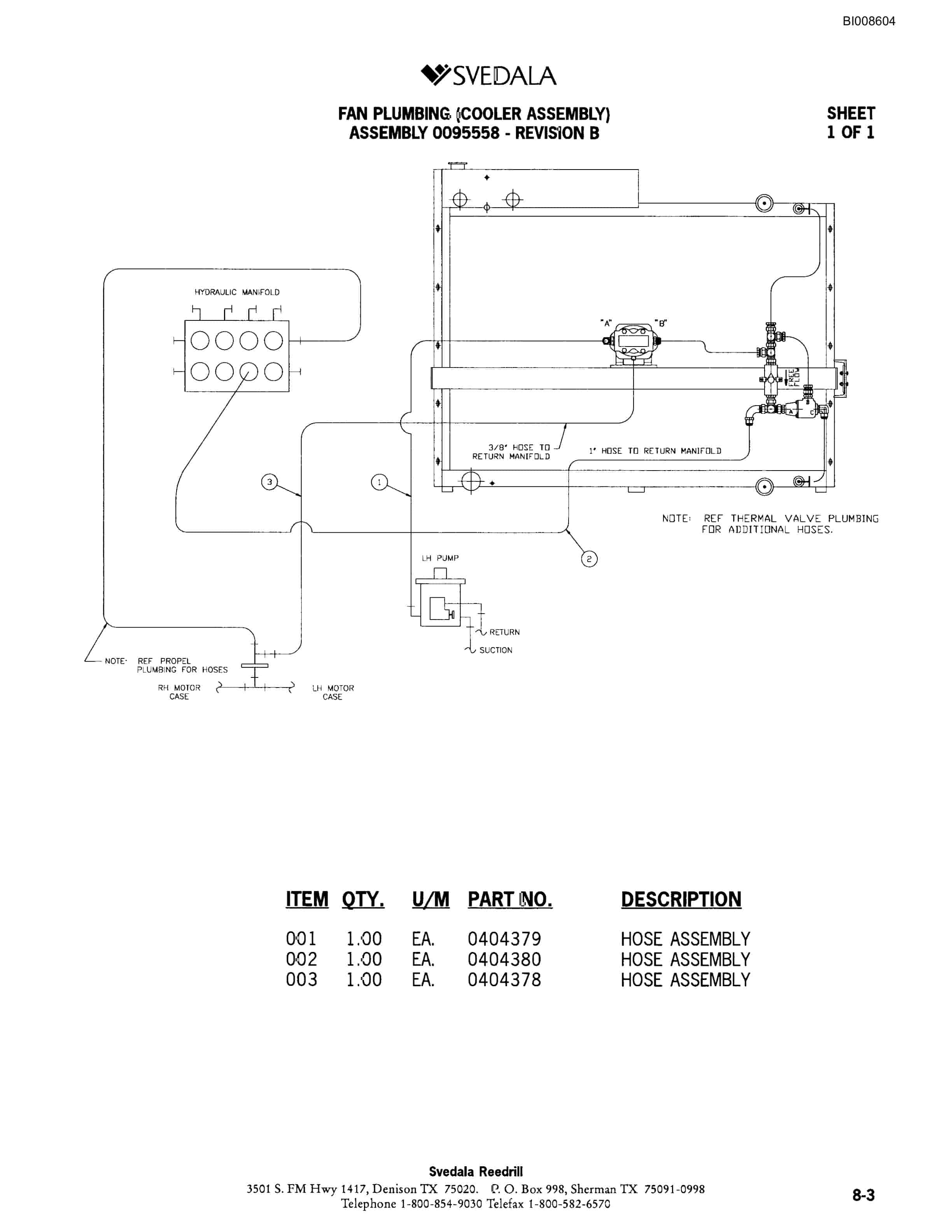 Bucyrus SKF Infinity Blasthole Drill Parts Catalog BI008604-5