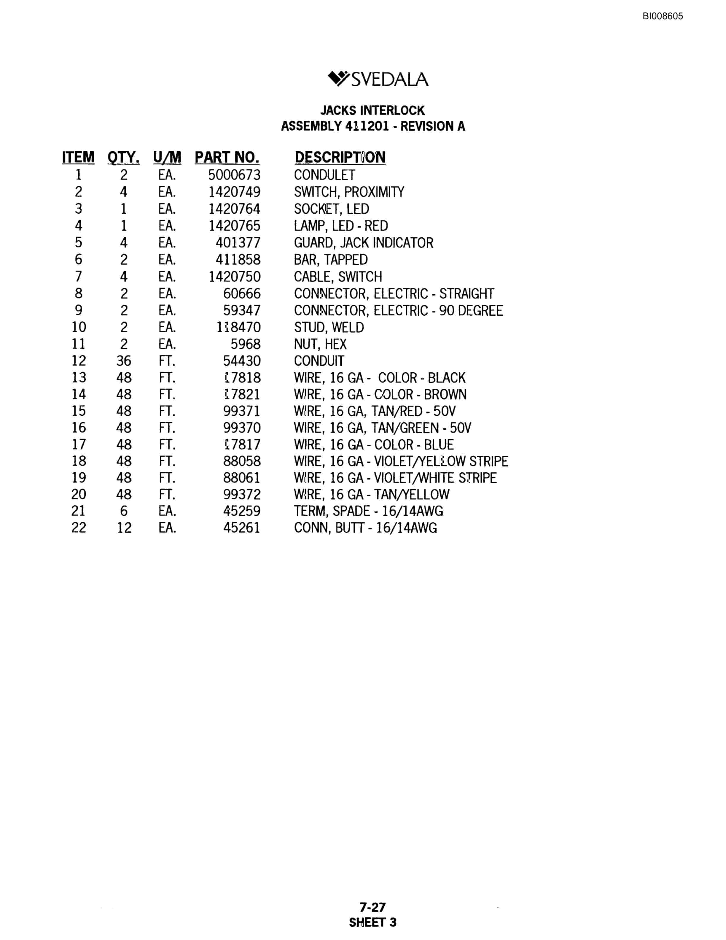 Bucyrus SKF Infinity Blasthole Drill Parts Catalog BI008605-5