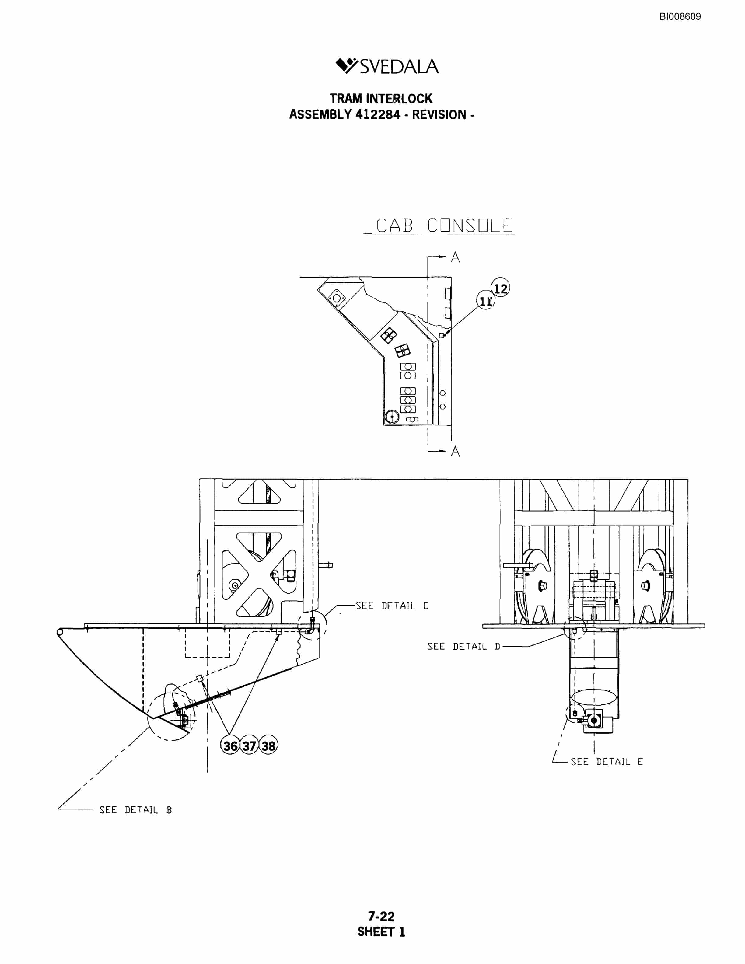 Bucyrus SKF Infinity Blasthole Drill Parts Catalog BI008609-5