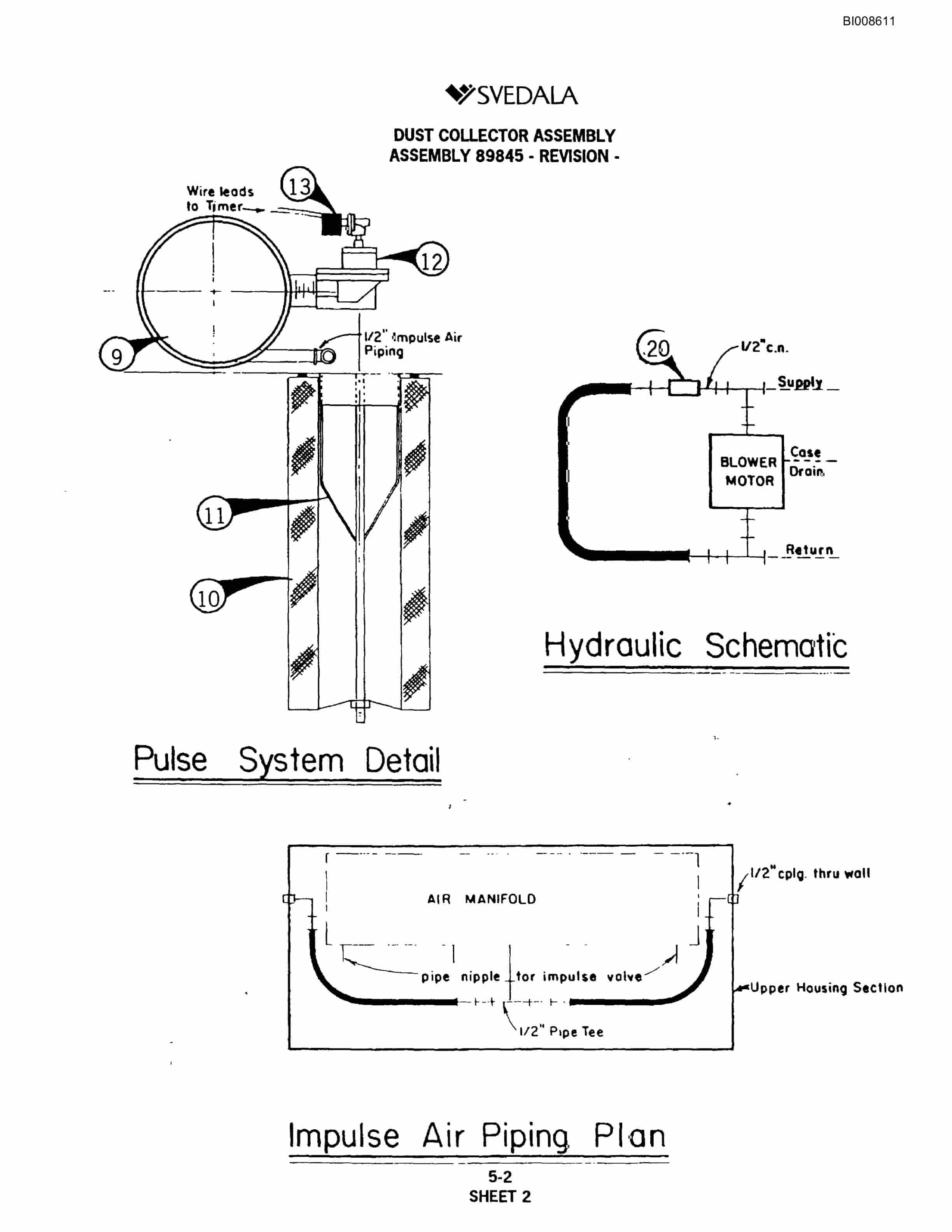 Bucyrus SKF Infinity Blasthole Drill Parts Catalog BI008611-2