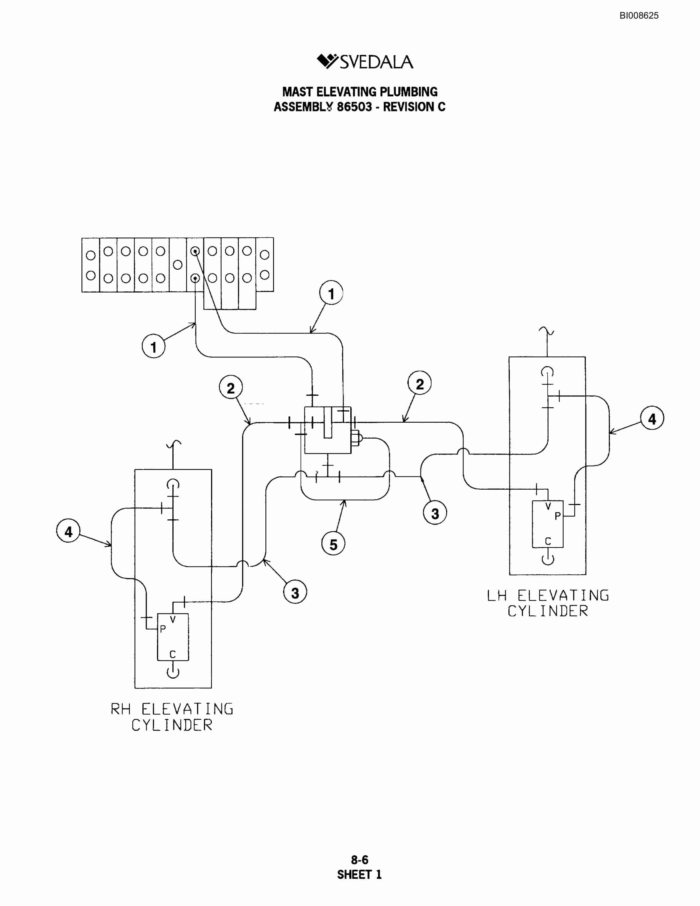 Bucyrus SKF Infinity Blasthole Drill Parts Catalog BI008625-5