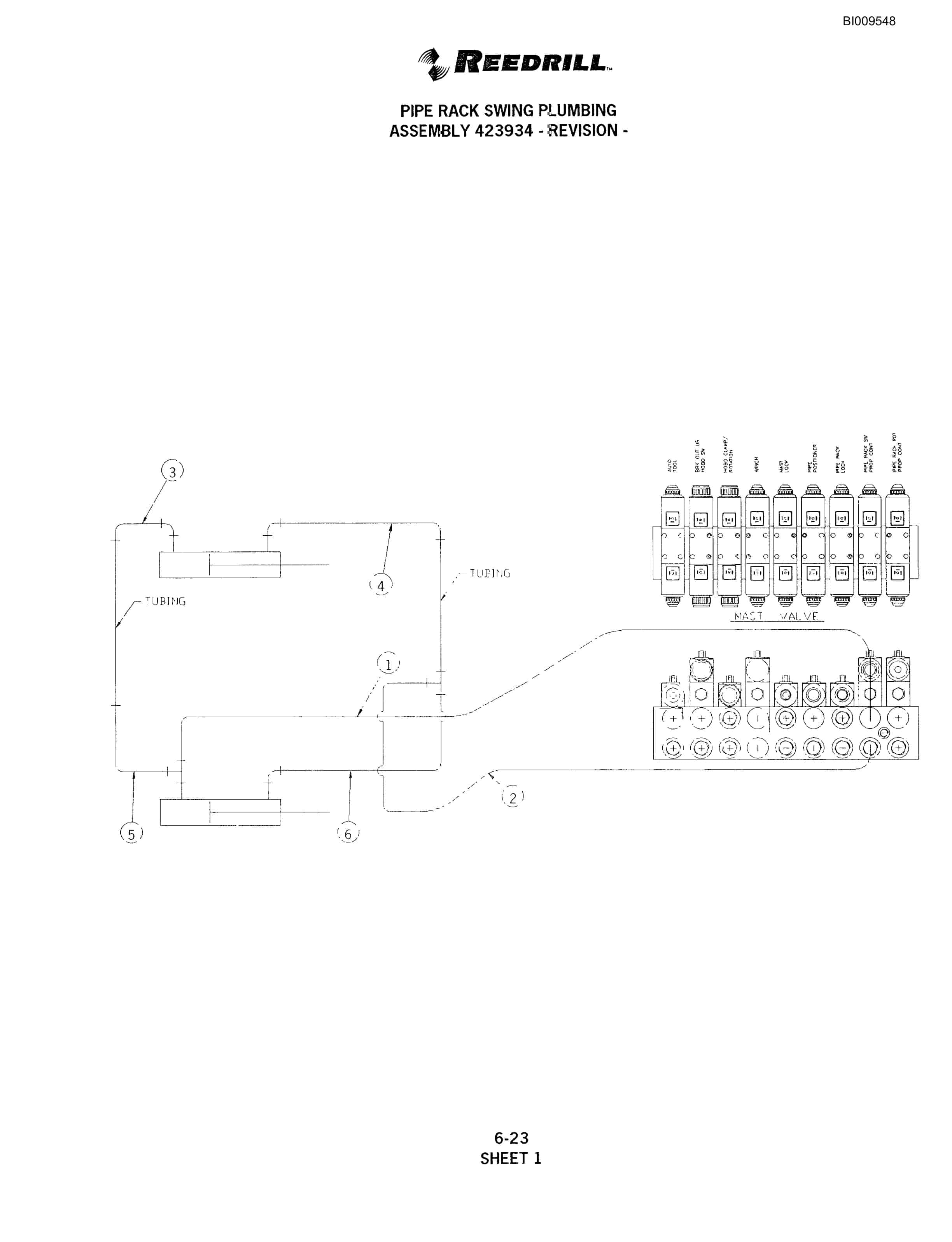 Bucyrus SKF Infinity Blasthole Drill Parts Catalog BI009548-3