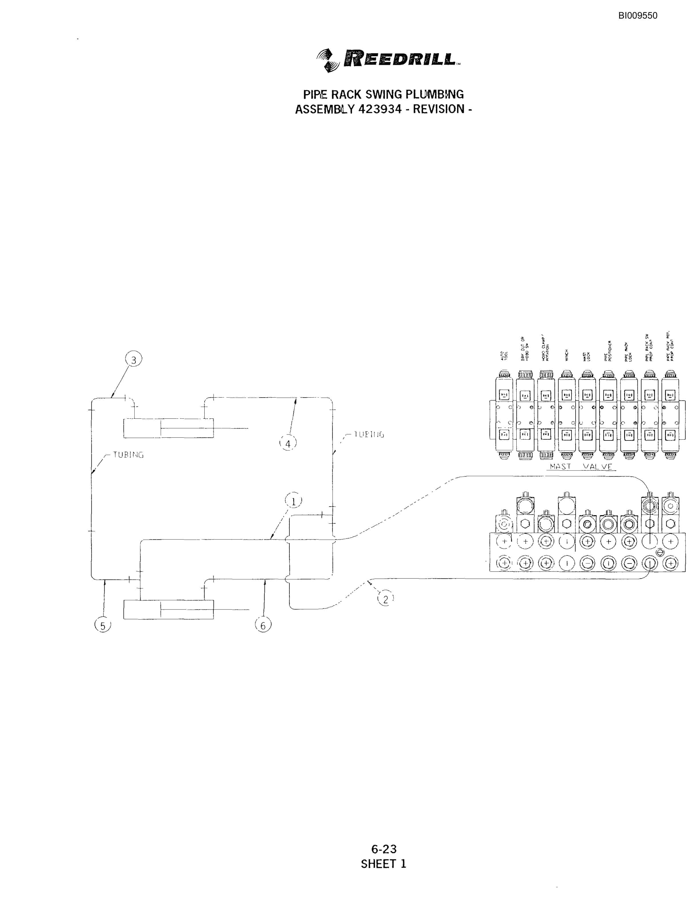 Bucyrus SKF Infinity Blasthole Drill Parts Catalog BI009550-3