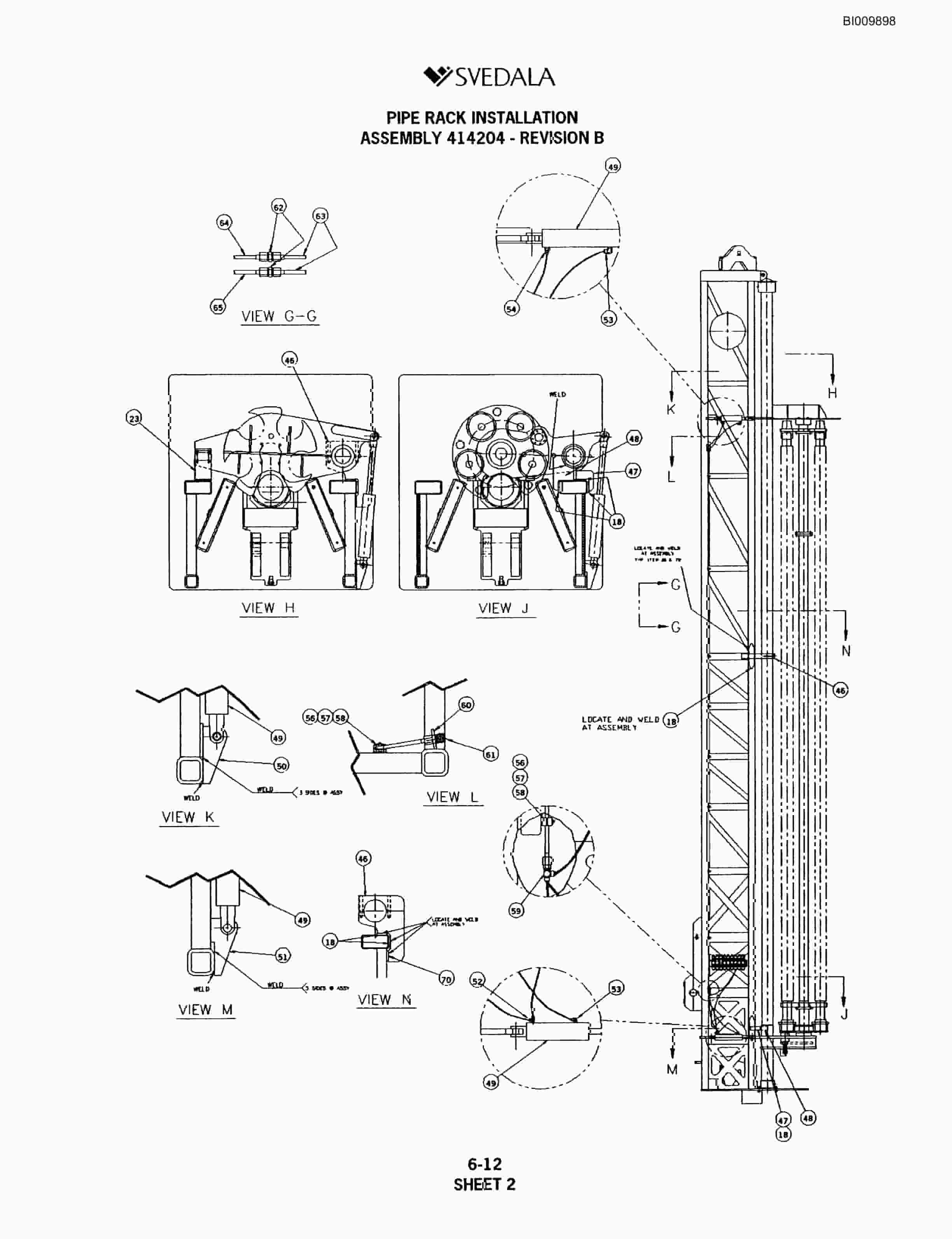 Bucyrus SKF Infinity Blasthole Drill Parts Catalog BI009898-3