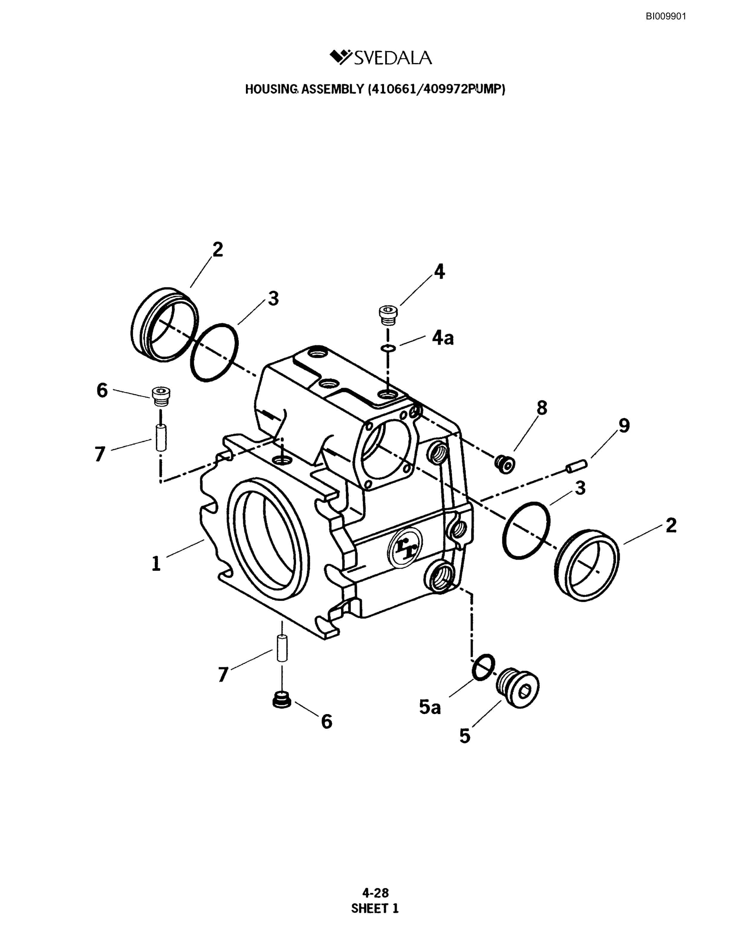 Bucyrus SKF Infinity Blasthole Drill Parts Catalog BI009901-2