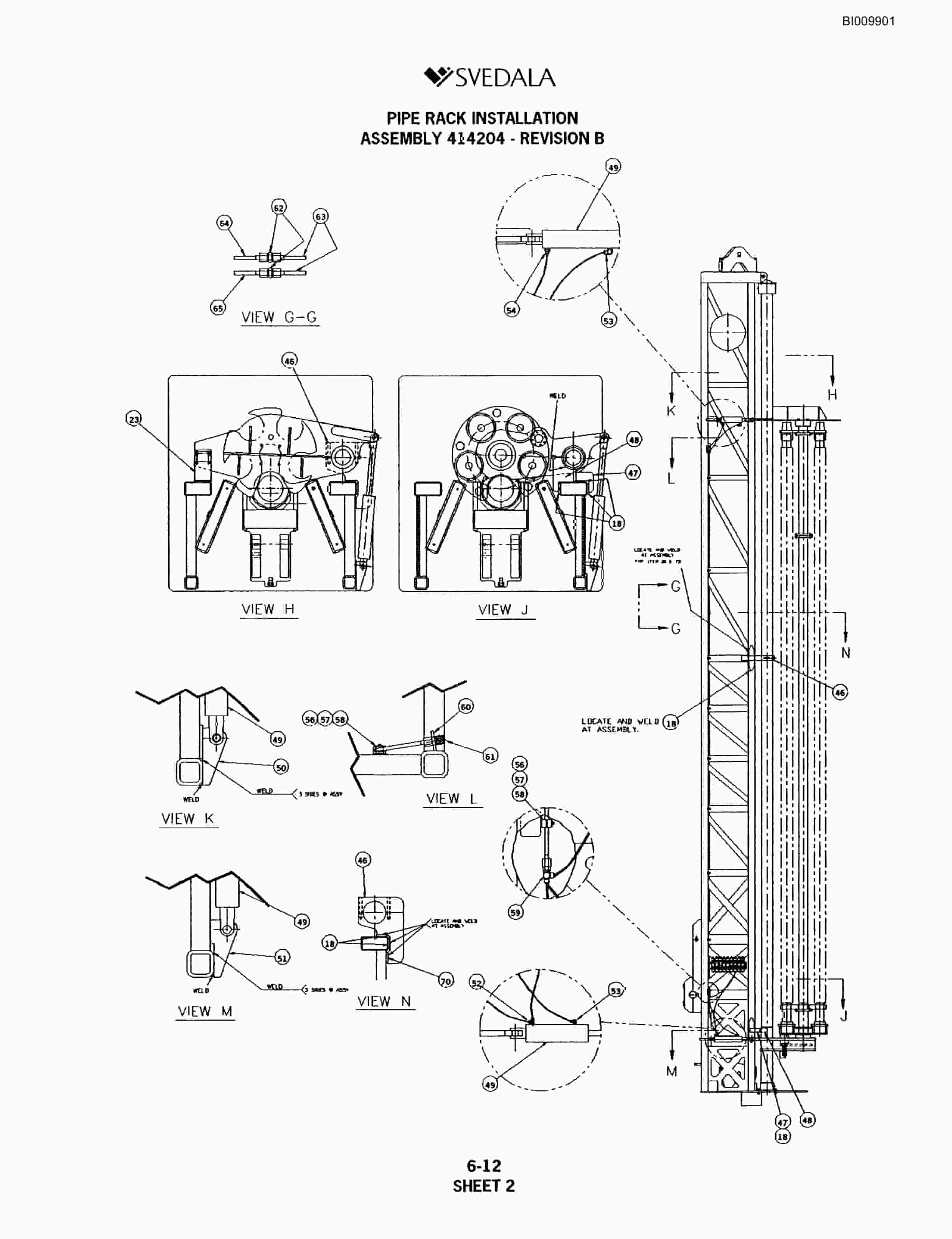 Bucyrus SKF Infinity Blasthole Drill Parts Catalog BI009901-3
